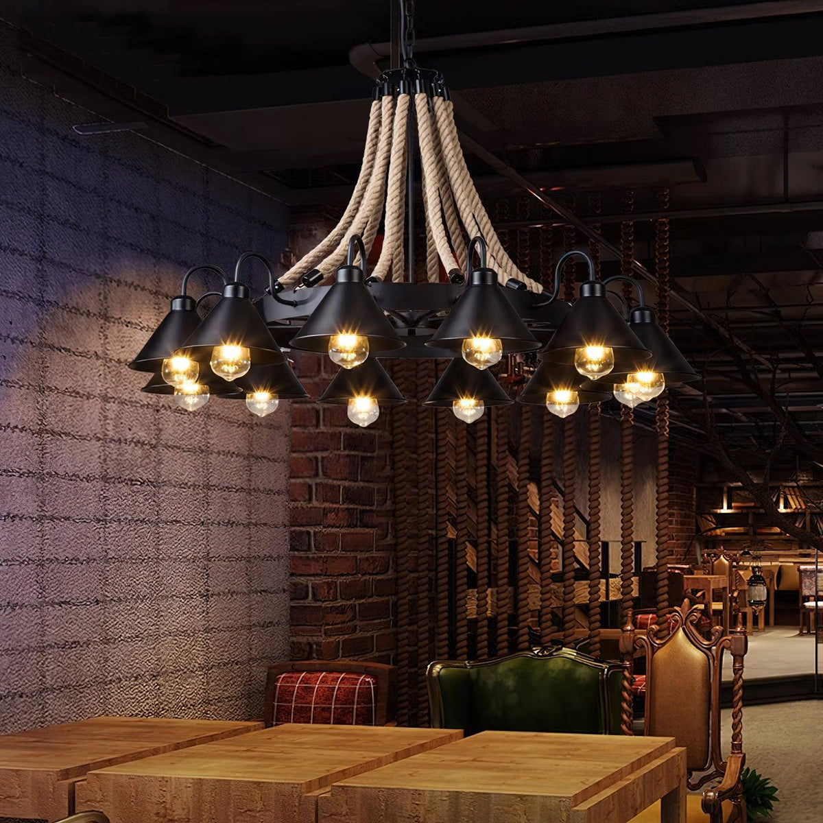 Orelalelle Industrial Chandelier