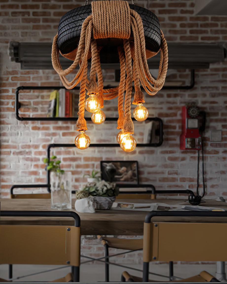 Teriiella Industrial Chandelier