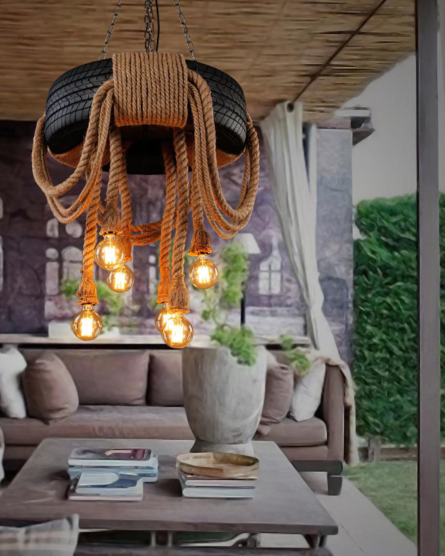 Teriiella Industrial Chandelier