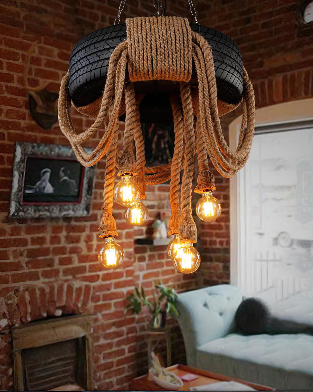 Teriiella Industrial Chandelier