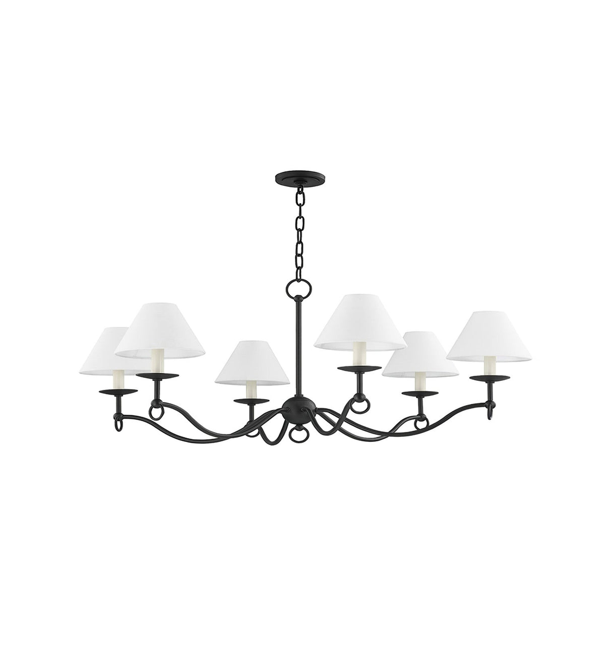 Selirira Chandelier Curved Arms Vintage