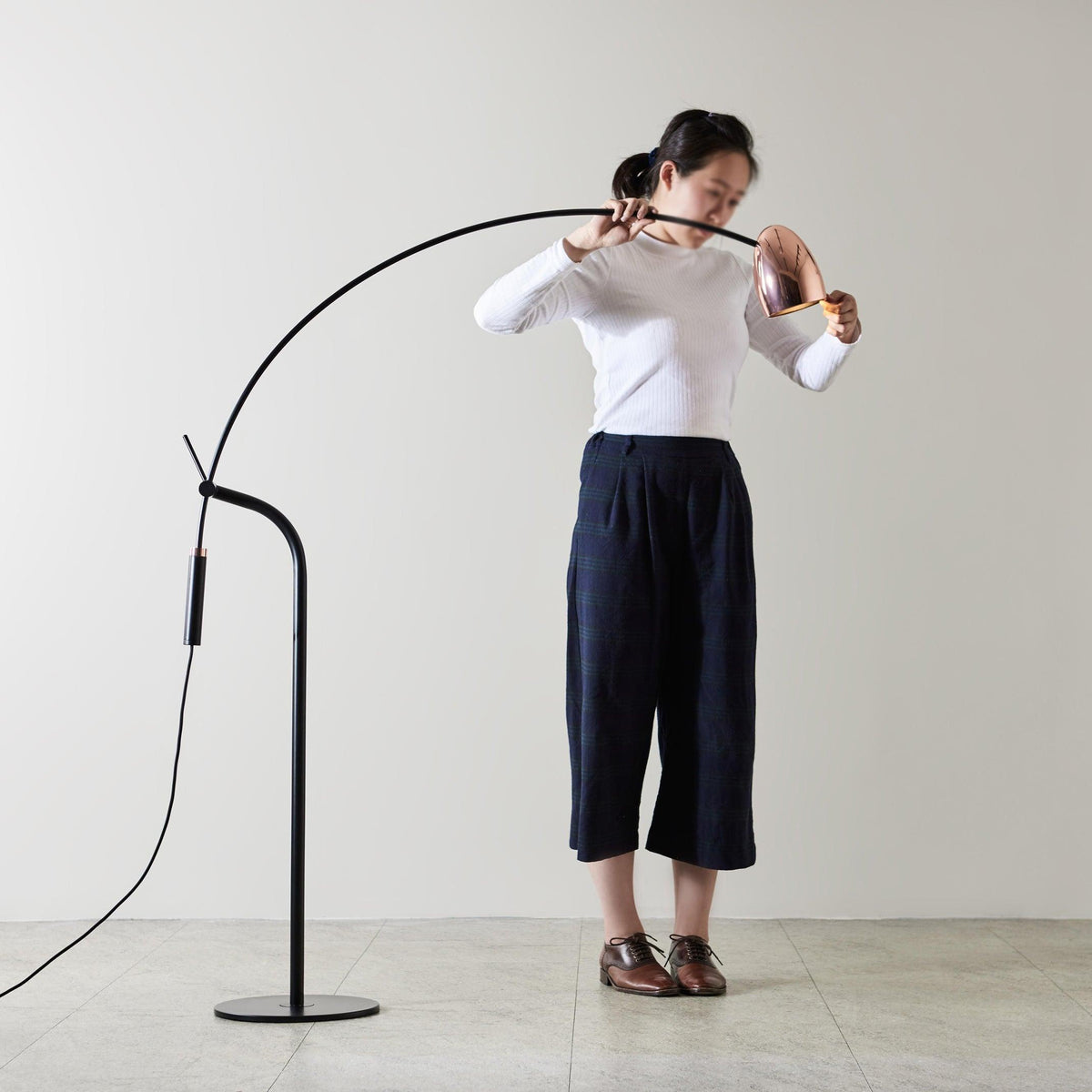 Arc Modern LED Floor Lamp