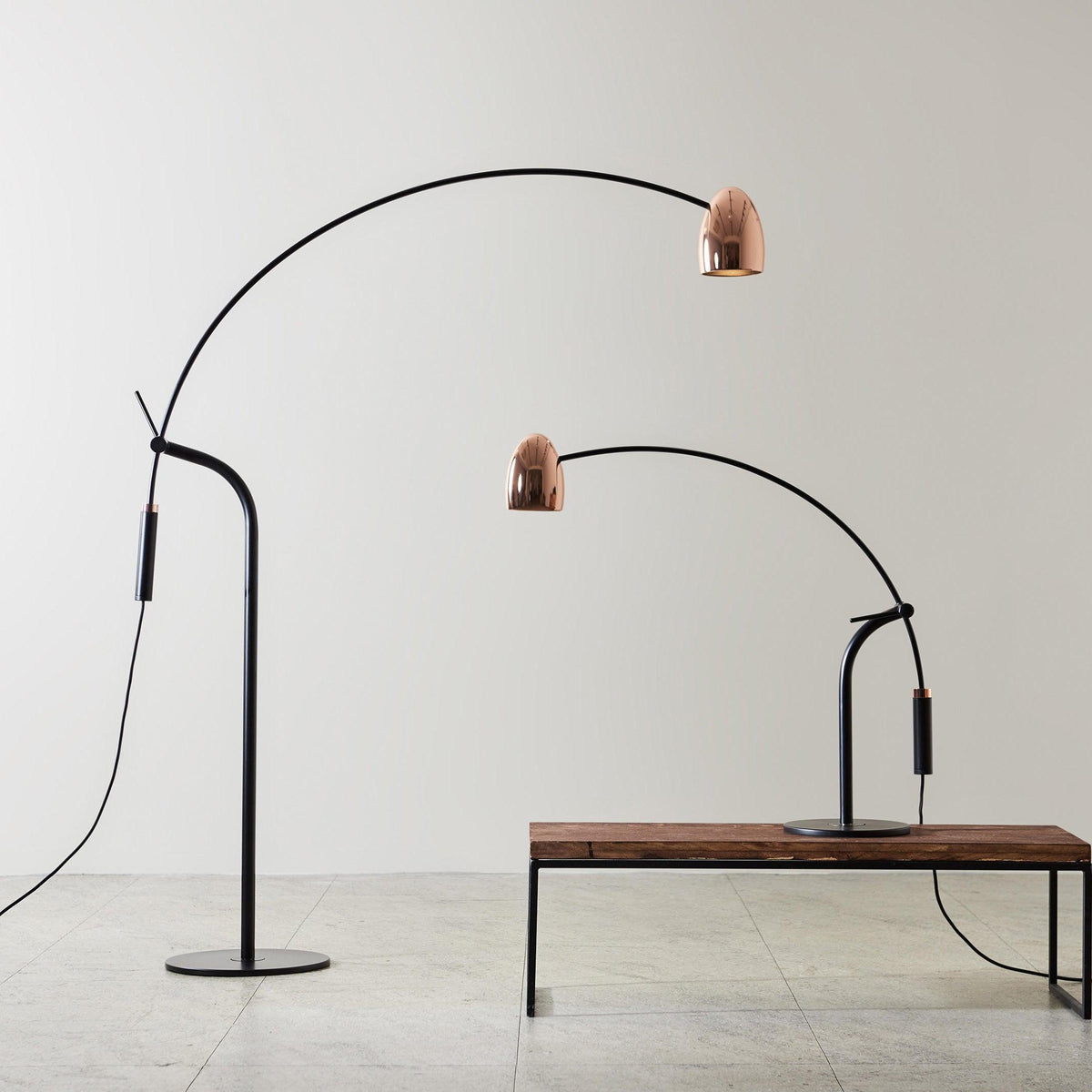 Arc Modern LED Floor Lamp