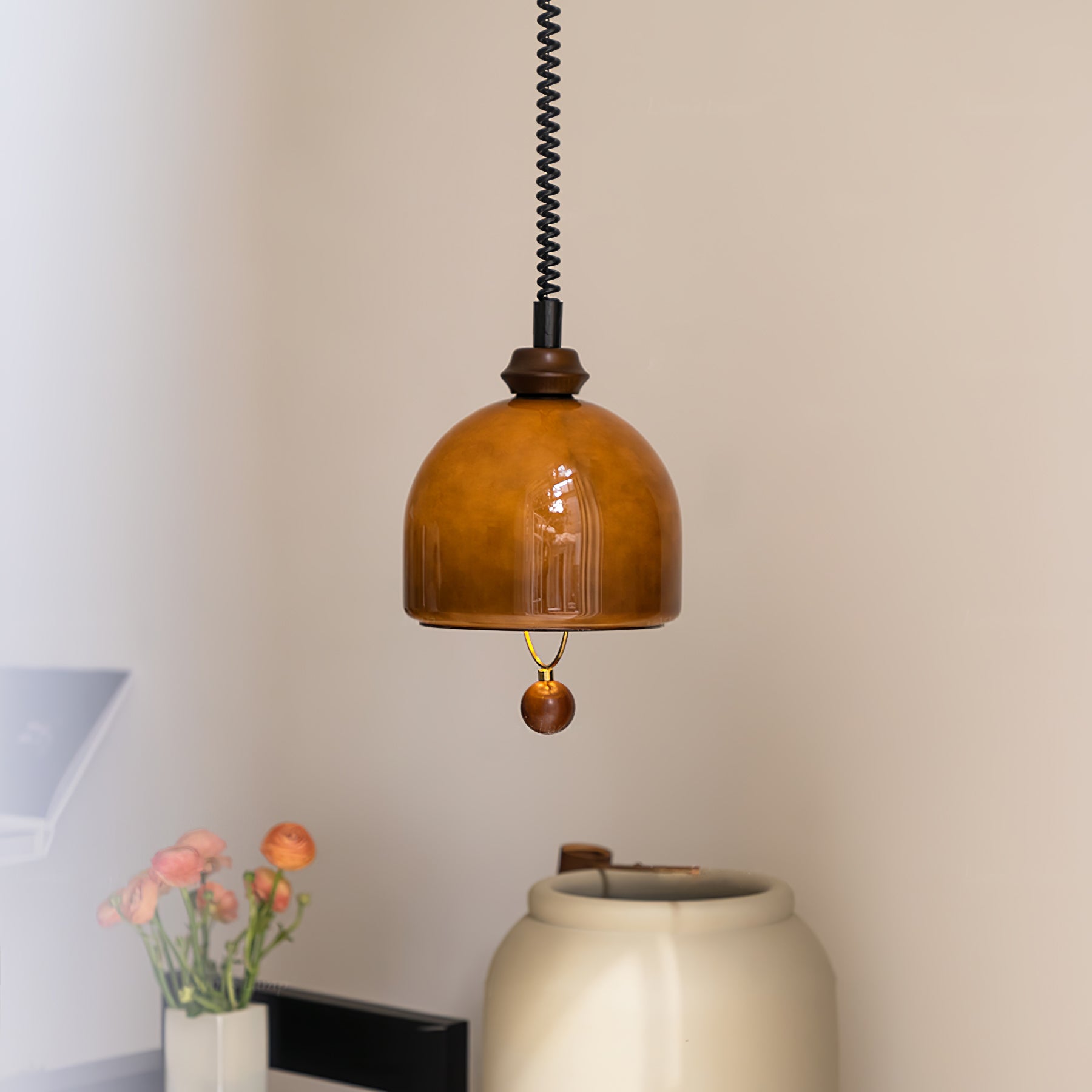 Elveise MInimalist Wood Pendant Light