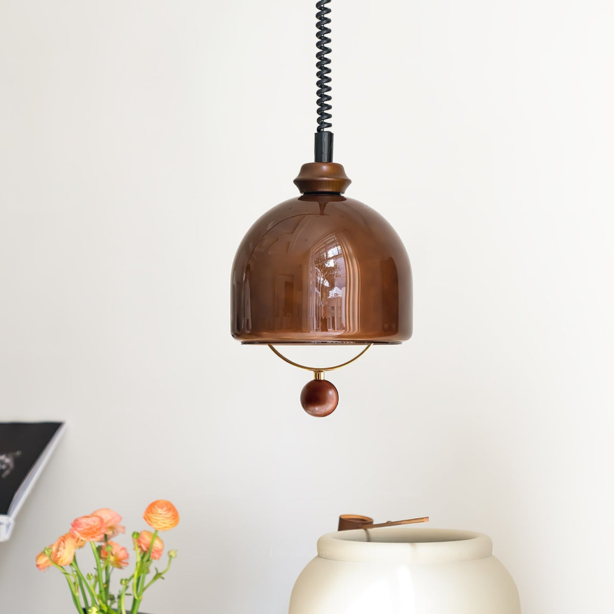 Elveise MInimalist Wood Pendant Light
