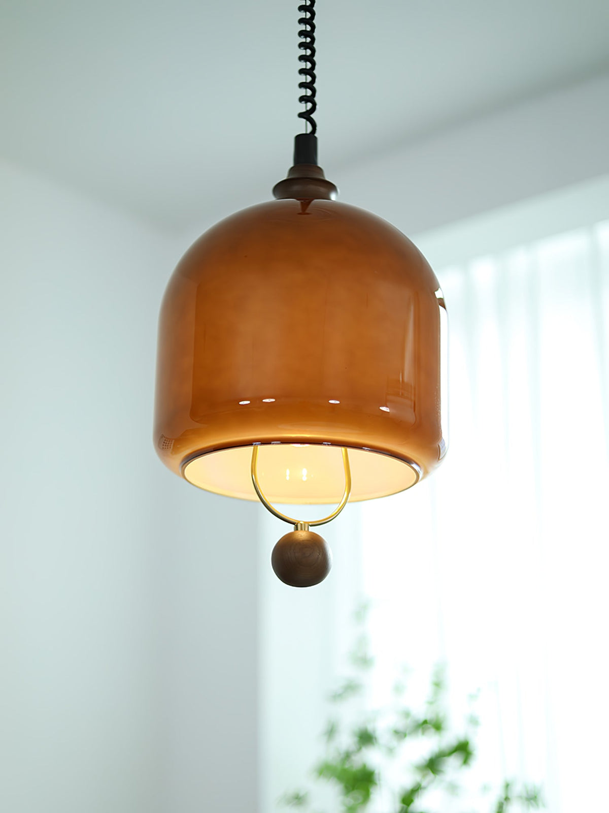 Elveise MInimalist Wood Pendant Light