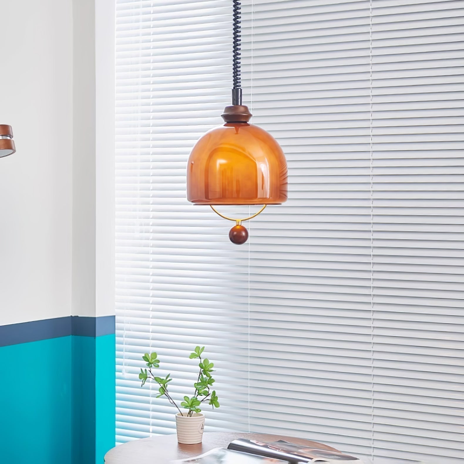 Elveise MInimalist Wood Pendant Light