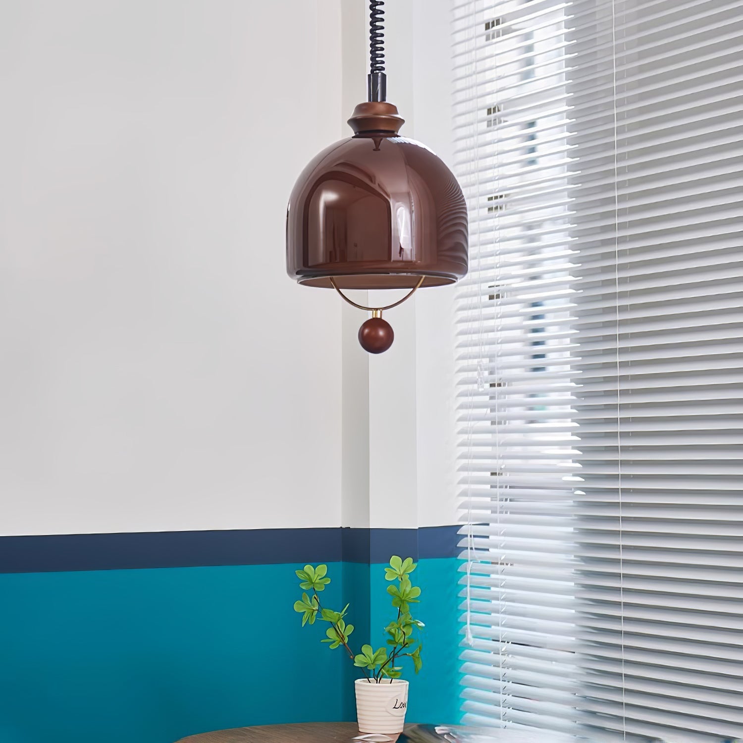 Elveise MInimalist Wood Pendant Light