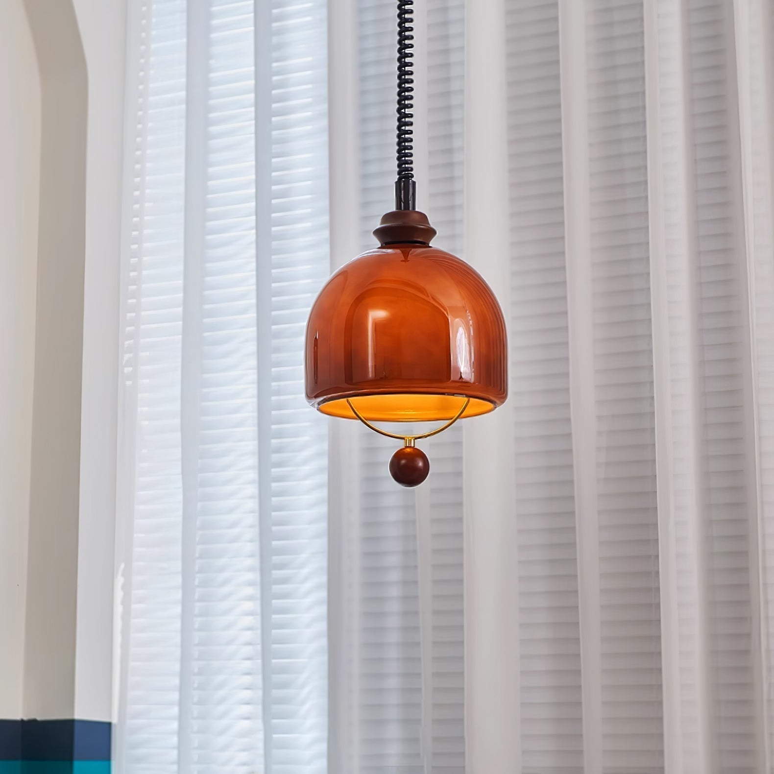 Elveise MInimalist Wood Pendant Light
