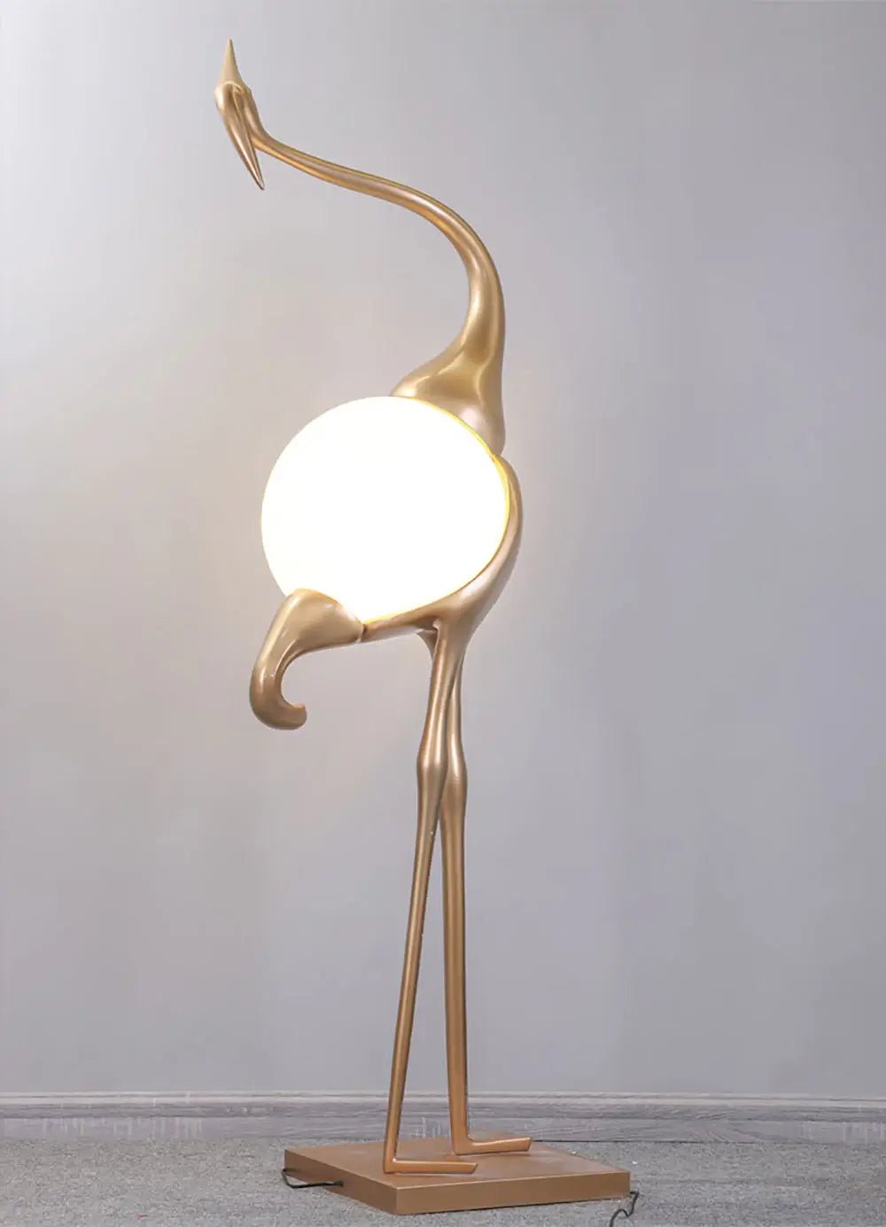 Uraearae Crane Shaped Wall Sconce
