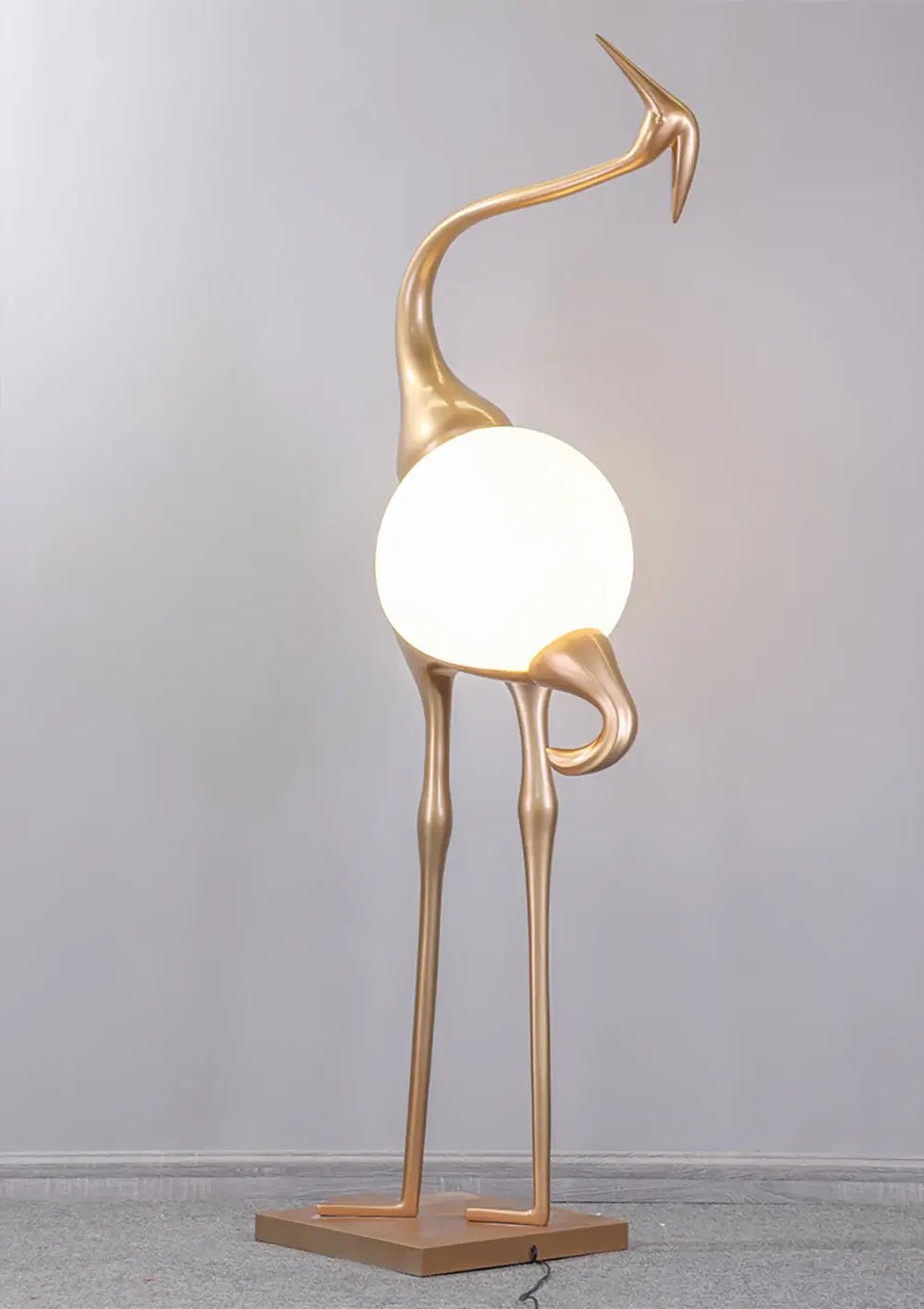 Uraearae Crane Shaped Wall Sconce