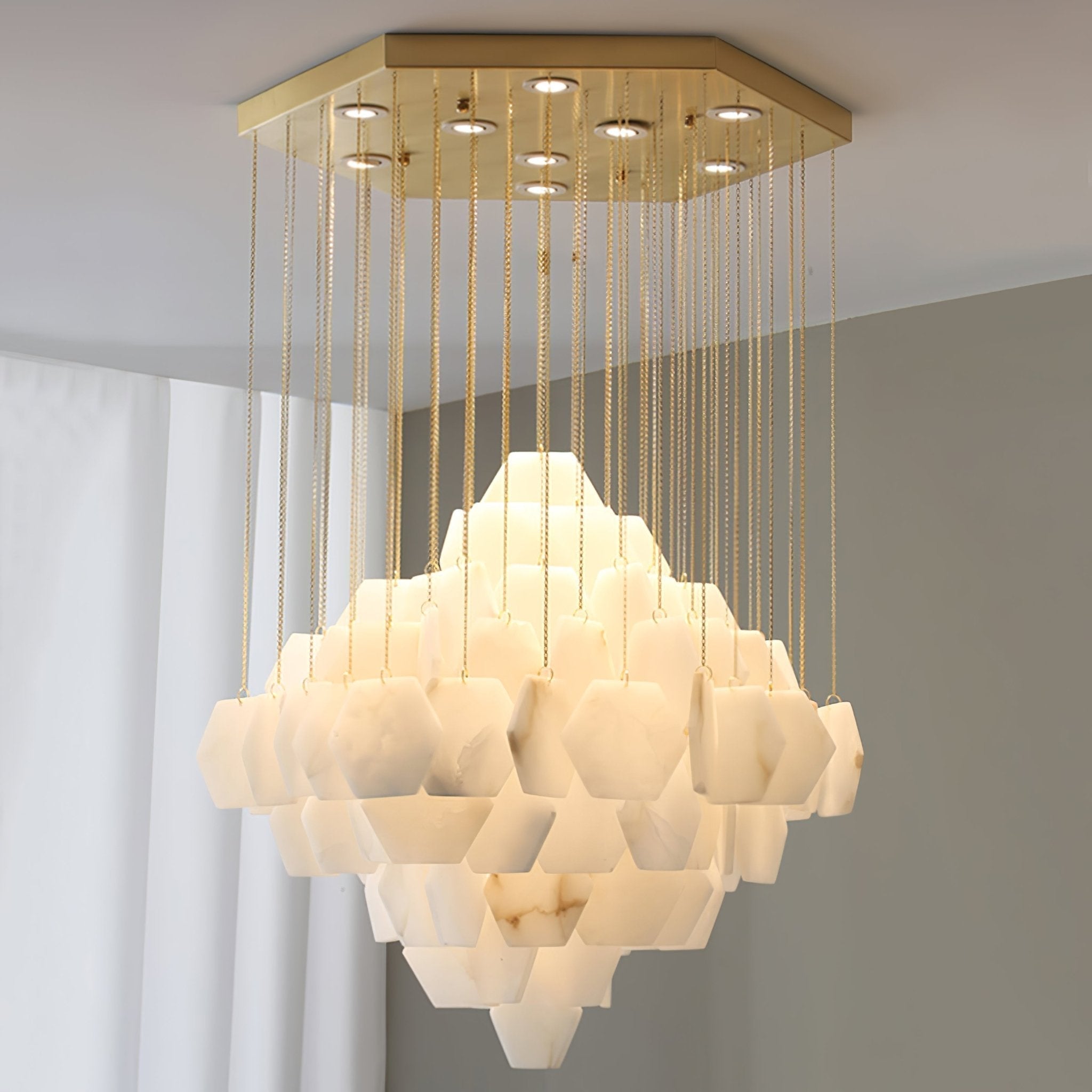 Avenanena Luxury Alabaster Chandelier