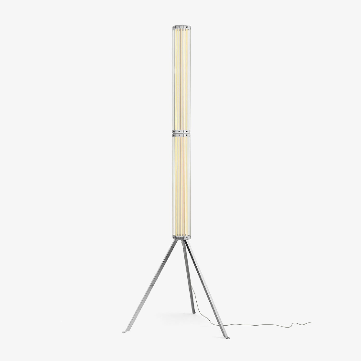 Thessan Hexagonal Glass Floor Lamp