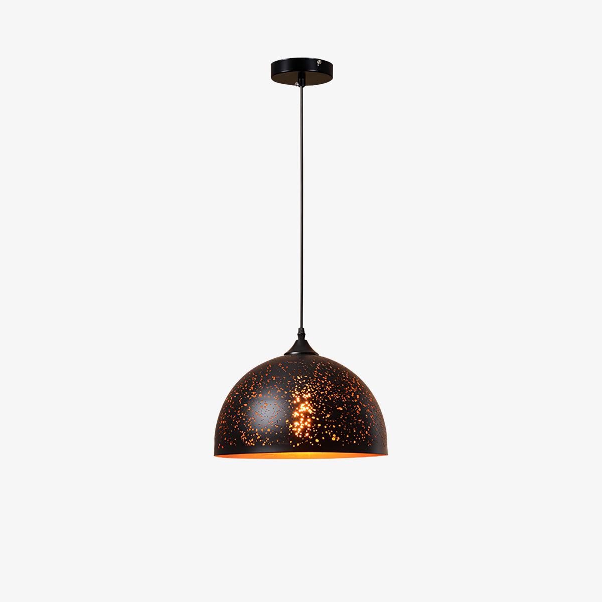 Solara Pendant Lamp Hollow Industrial Vintage - Neutral Decor