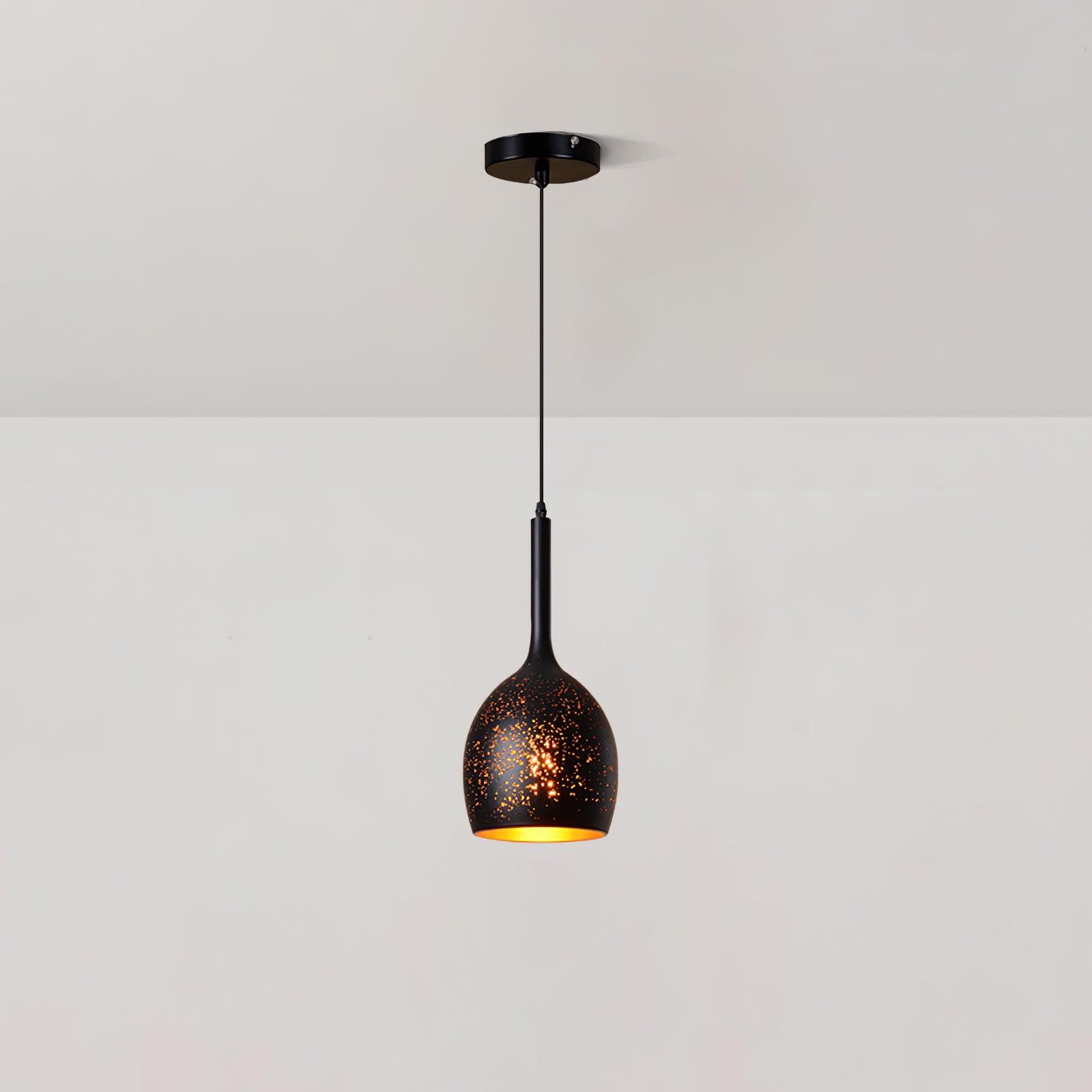 Solara Pendant Lamp Hollow Industrial Vintage - Neutral Decor