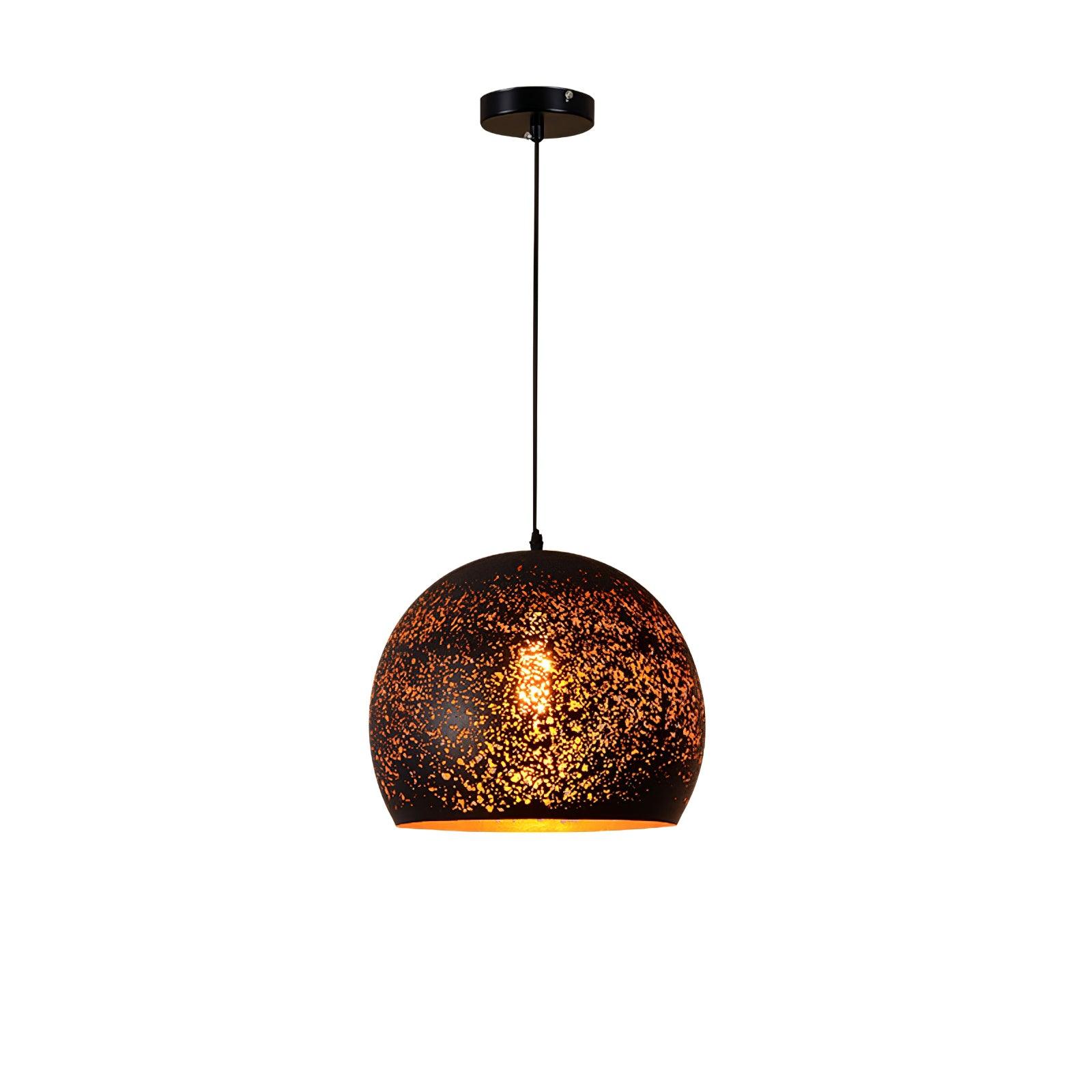 Solara Pendant Lamp Hollow Industrial Vintage - Neutral Decor