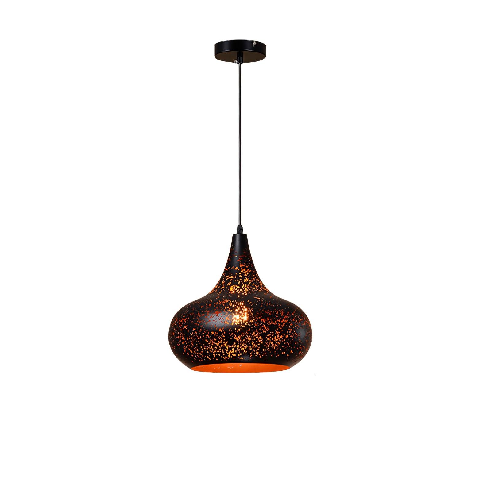 Solara Pendant Lamp Hollow Industrial Vintage - Neutral Decor
