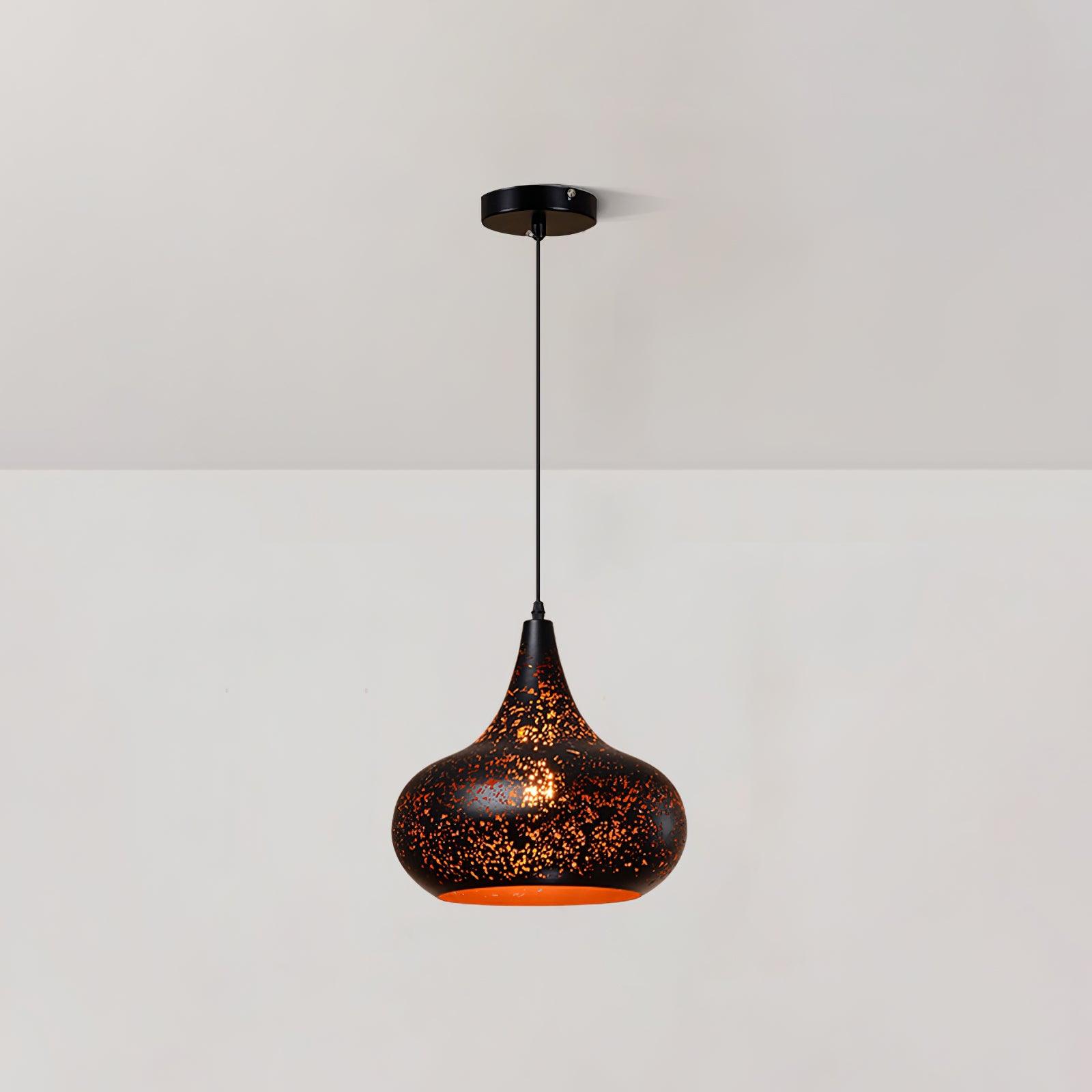 Solara Pendant Lamp Hollow Industrial Vintage - Neutral Decor