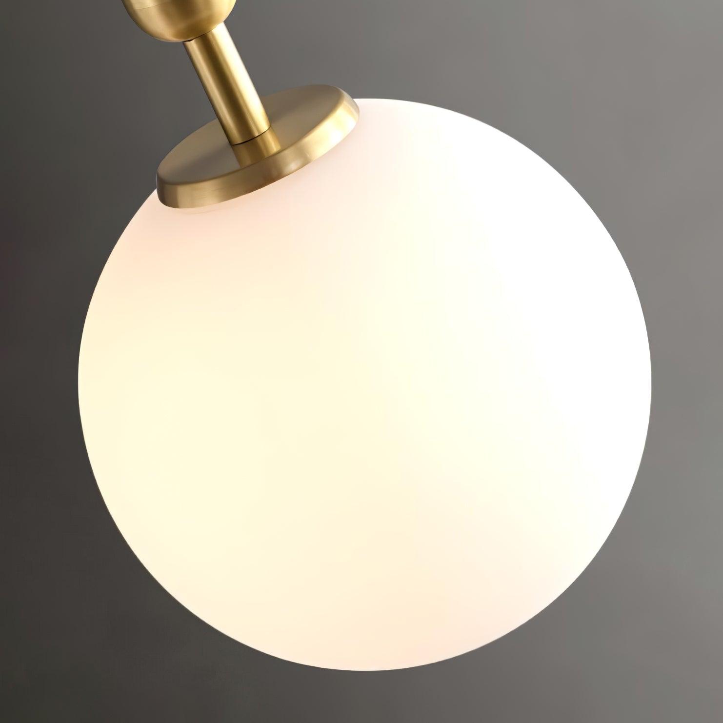 Orlabrook Brass Globe Pendant Light