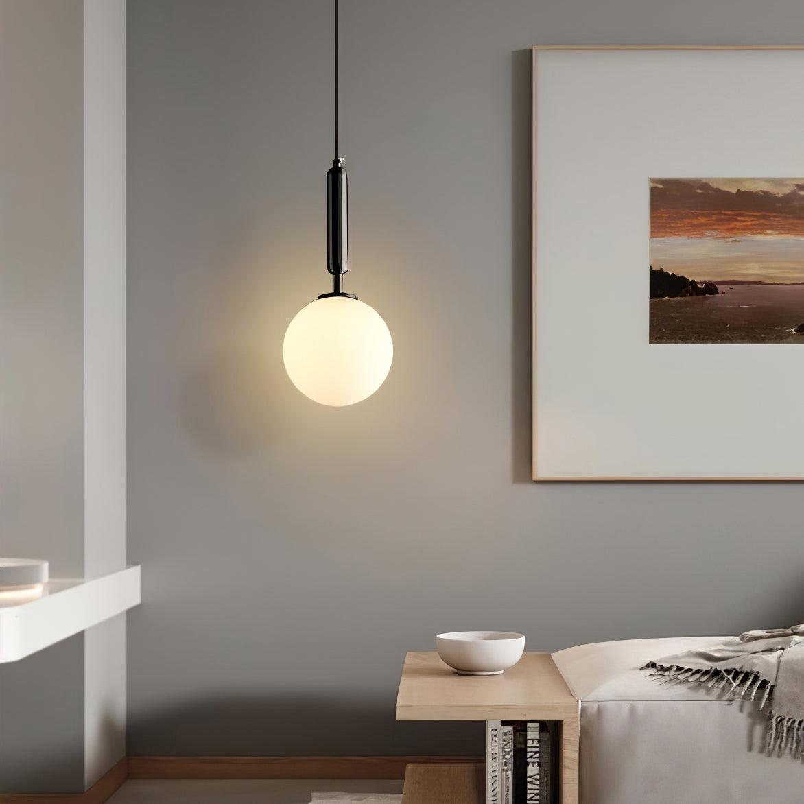 Orlabrook Brass Globe Pendant Light