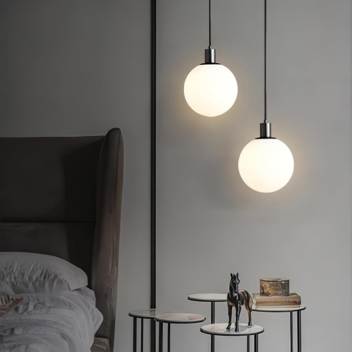 Orlabrook Brass Globe Pendant Light