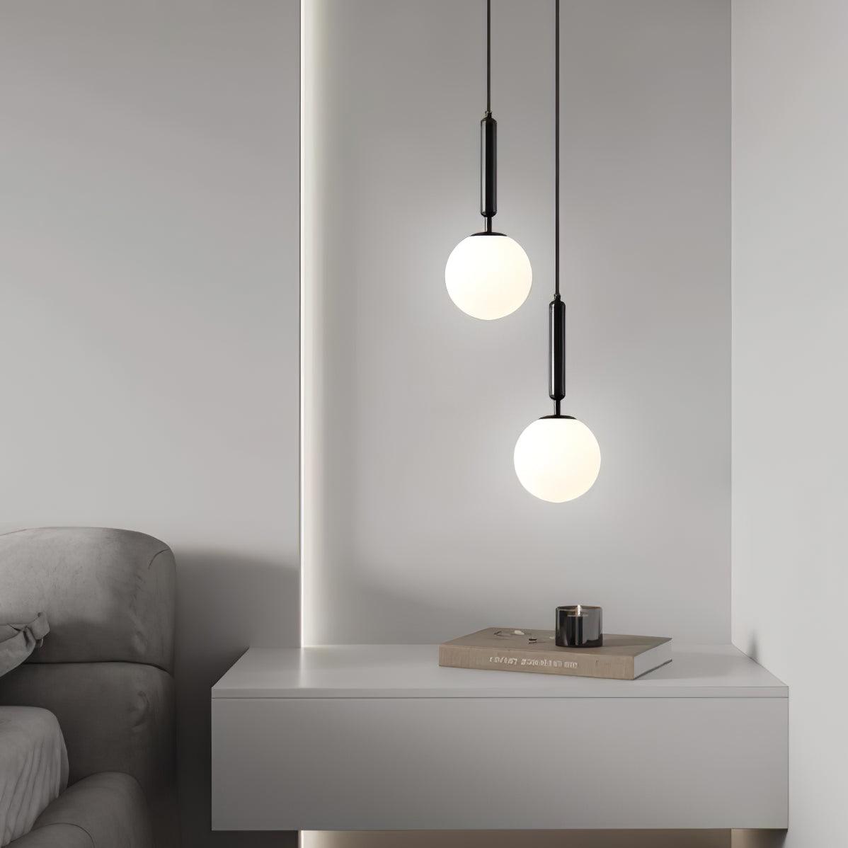 Orlabrook Brass Globe Pendant Light