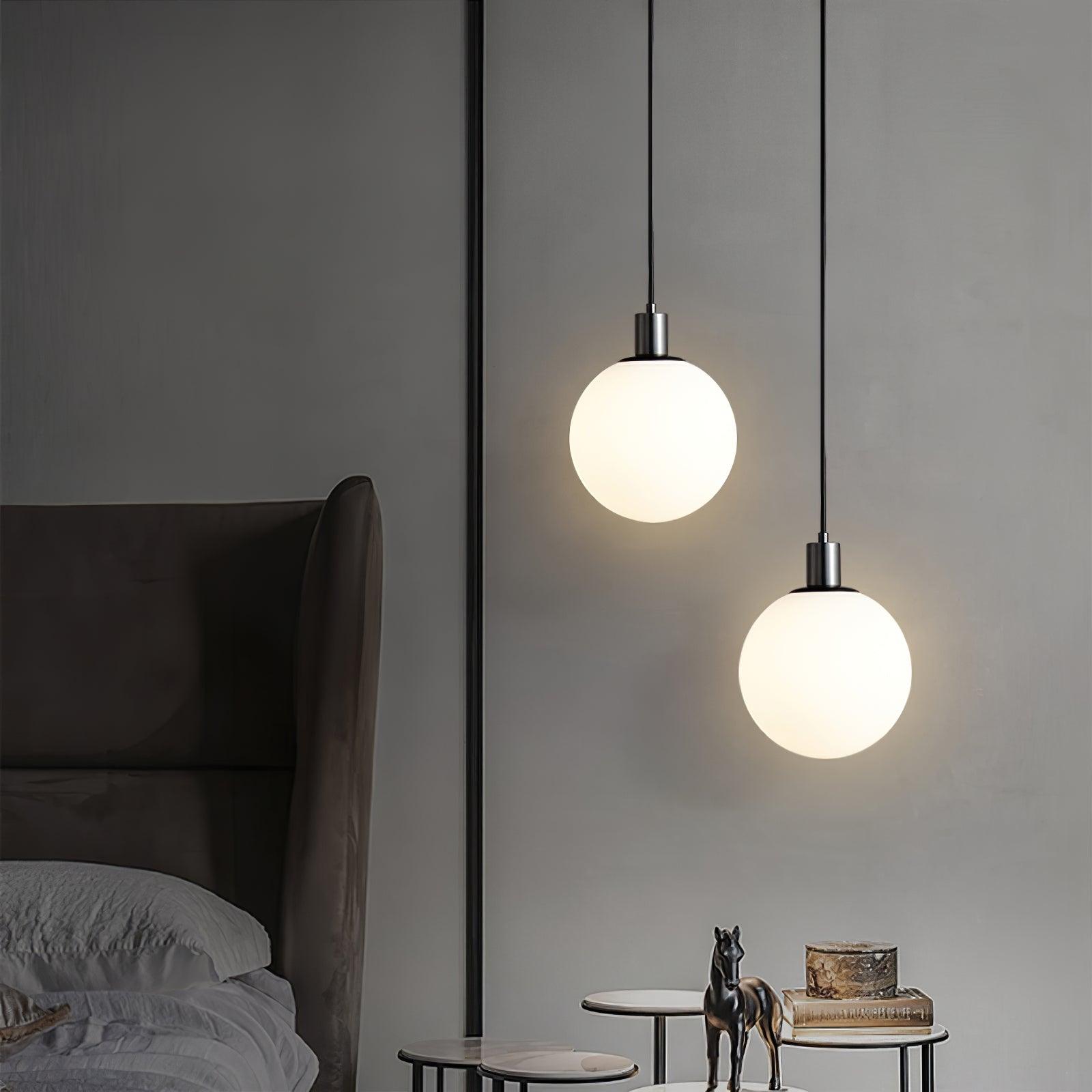 Orlabrook Brass Globe Pendant Light