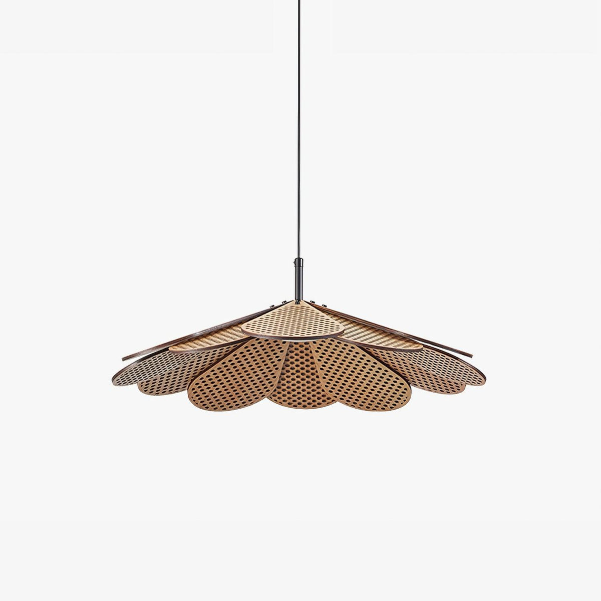 Zevarus Nordic Art Wabi-Sabi Wood Pendant Light