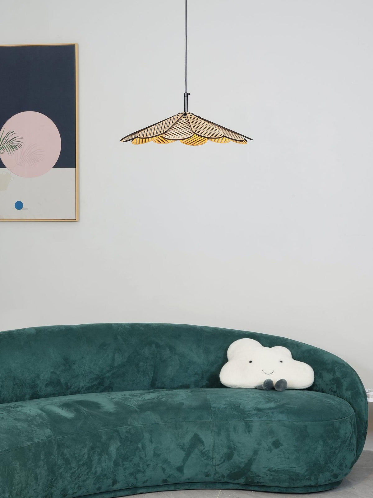 Zevarus Nordic Art Wabi-Sabi Wood Pendant Light