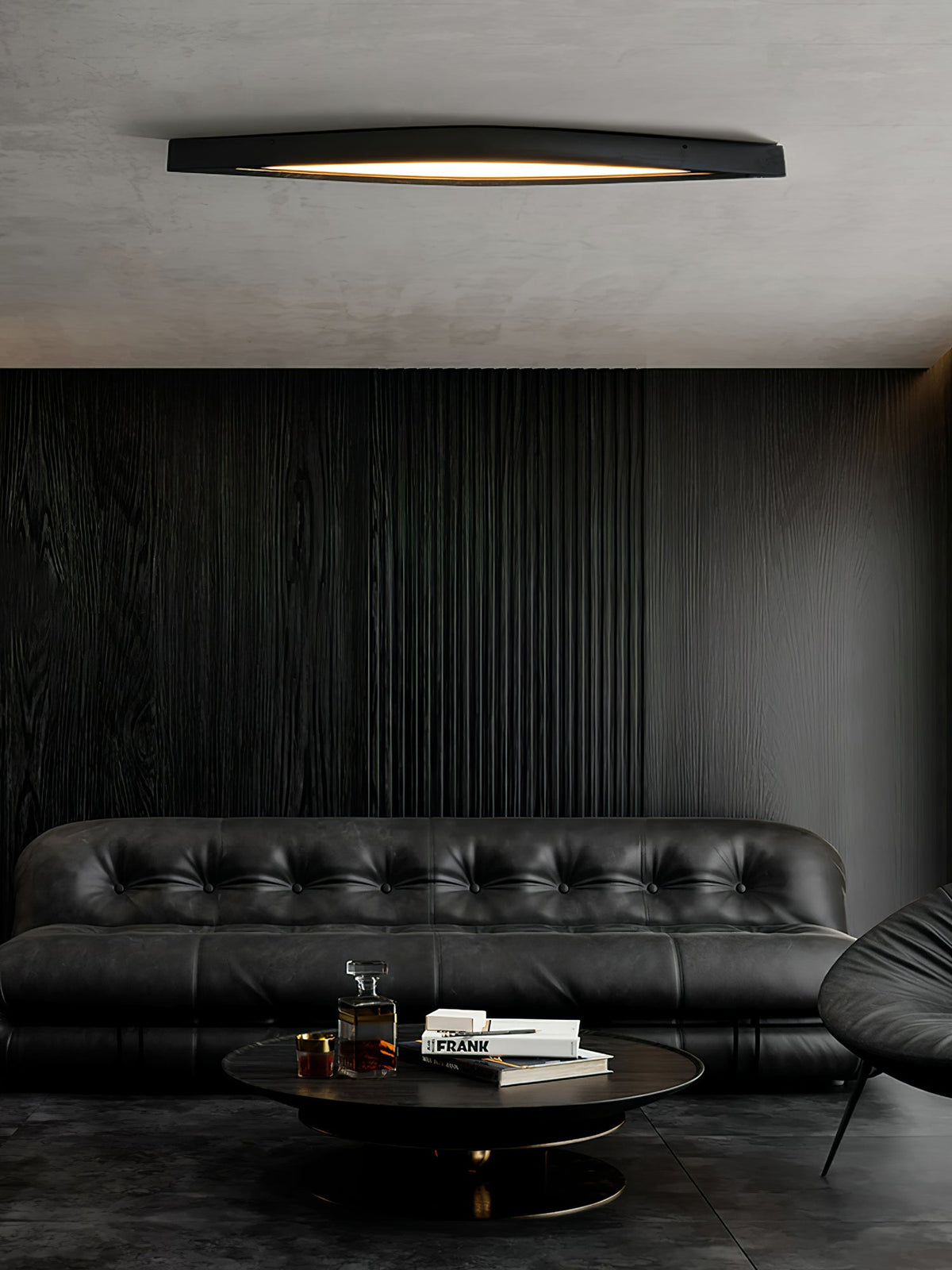 Alnoreth Nordic Horizon Linear Wood Ceiling Lamp