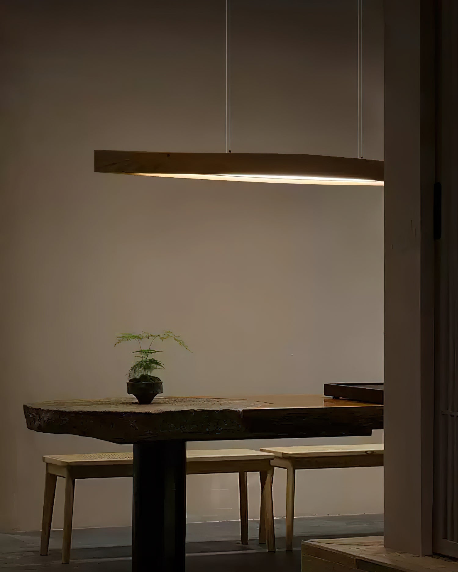 Syliielle Wood Scandinavian Pendant Lamp