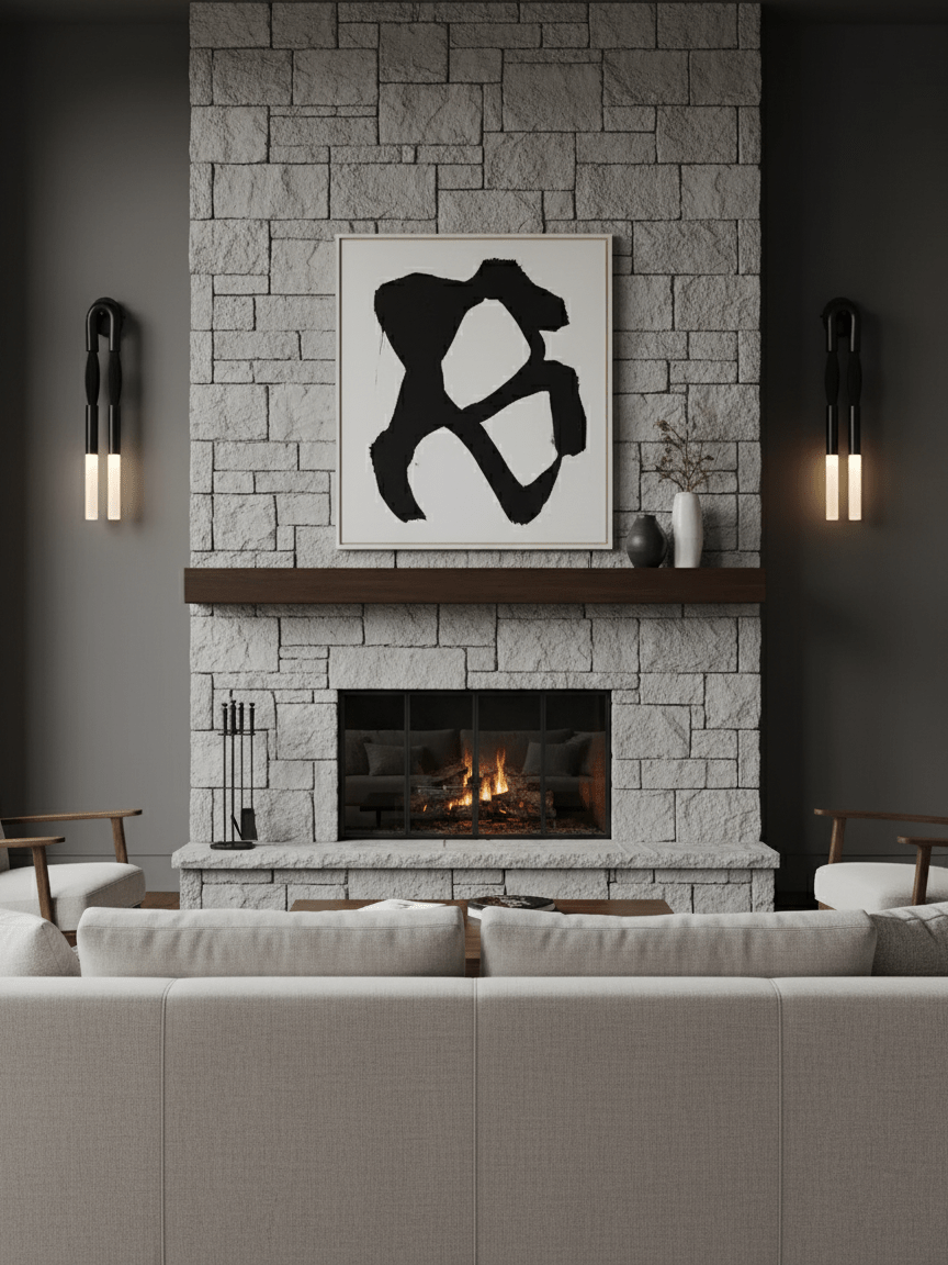 Neracrest Horsehair Indoor Wall Light
