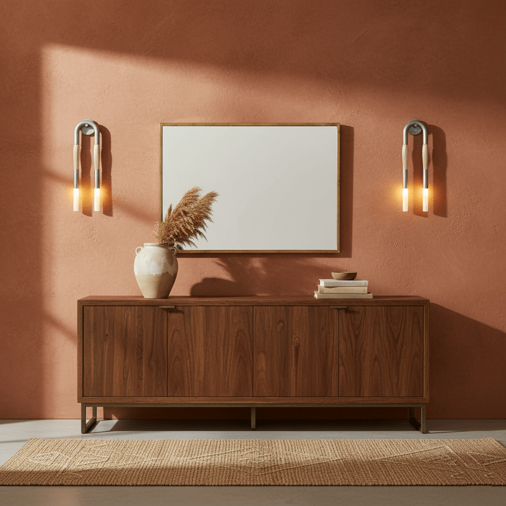 Neracrest Horsehair Indoor Wall Light