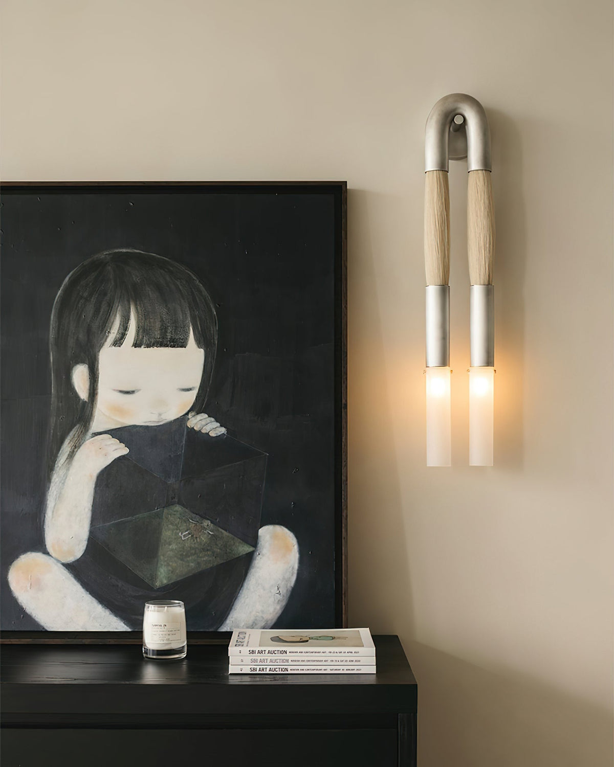 Neracrest Horsehair Indoor Wall Light