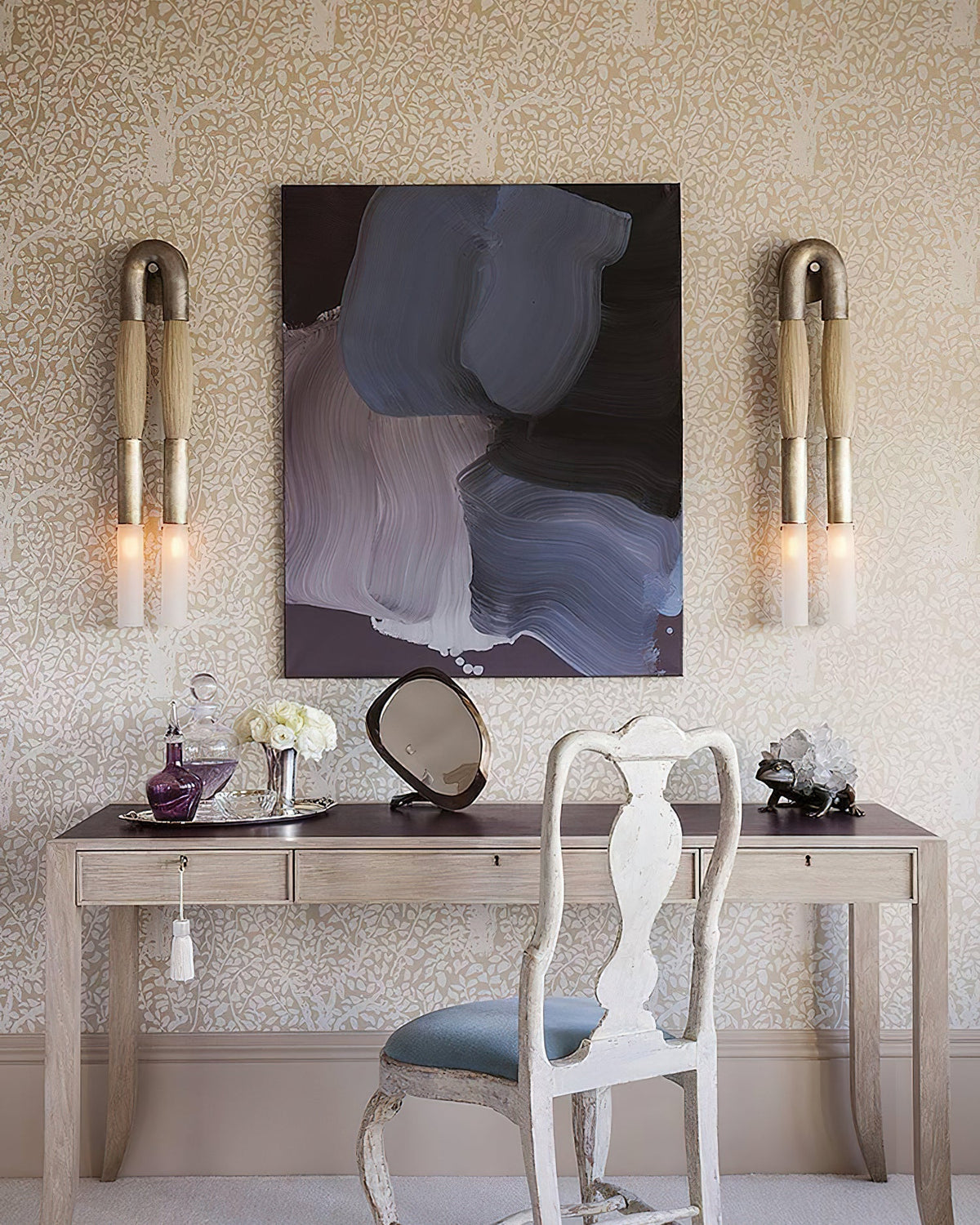 Neracrest Horsehair Indoor Wall Light
