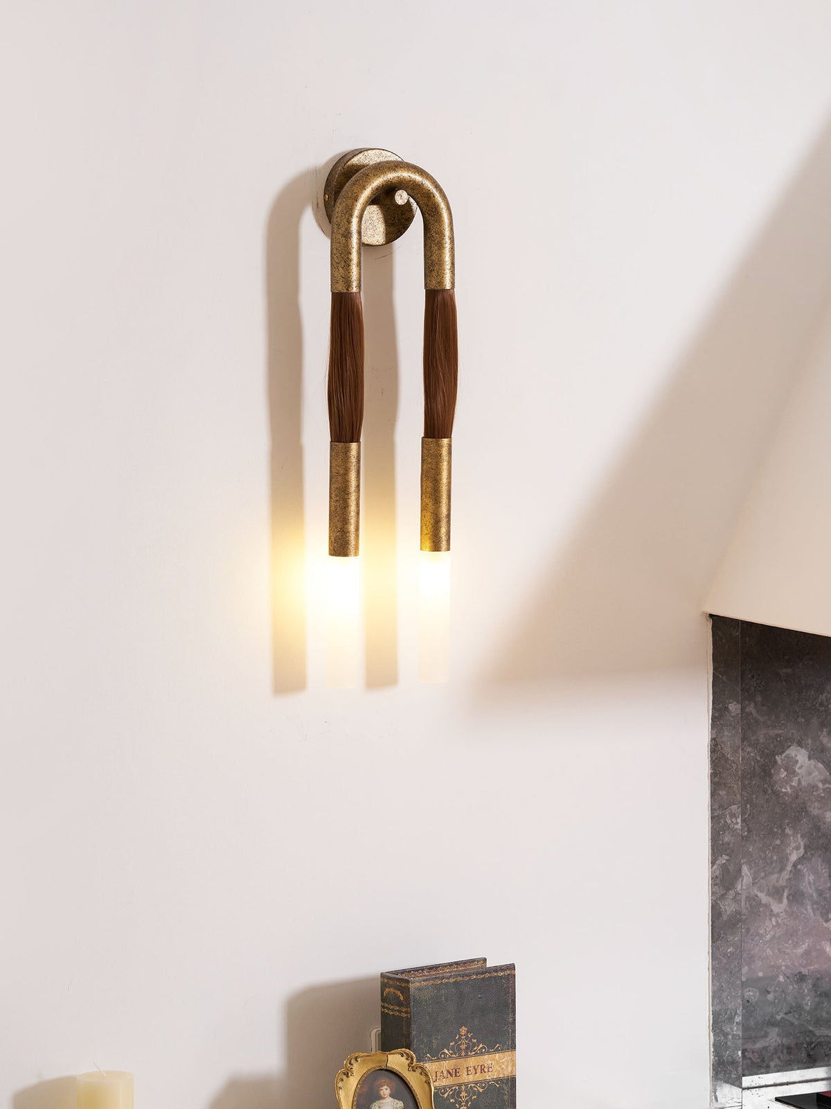 Neracrest Horsehair Indoor Wall Light