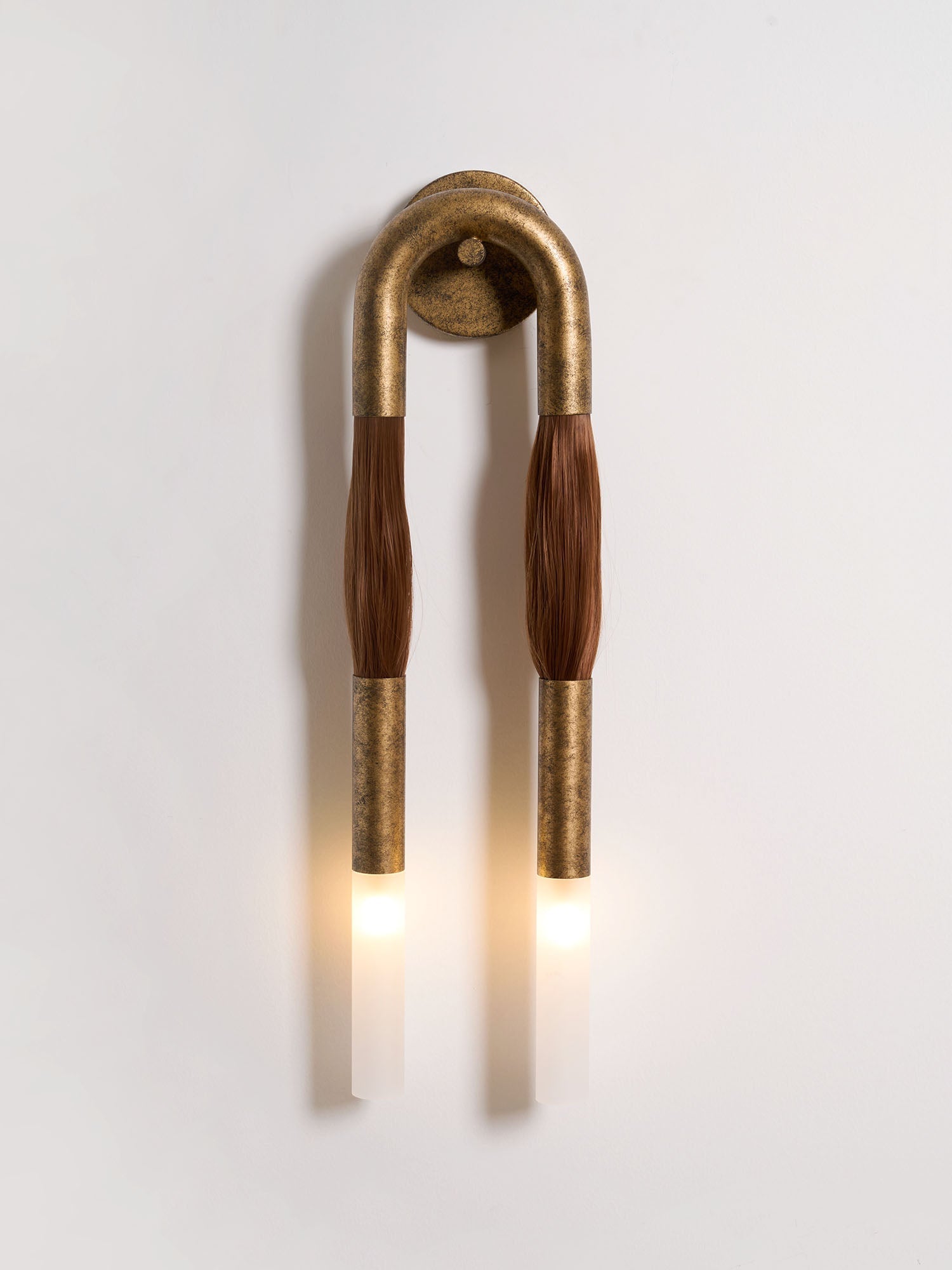 Neracrest Horsehair Indoor Wall Light
