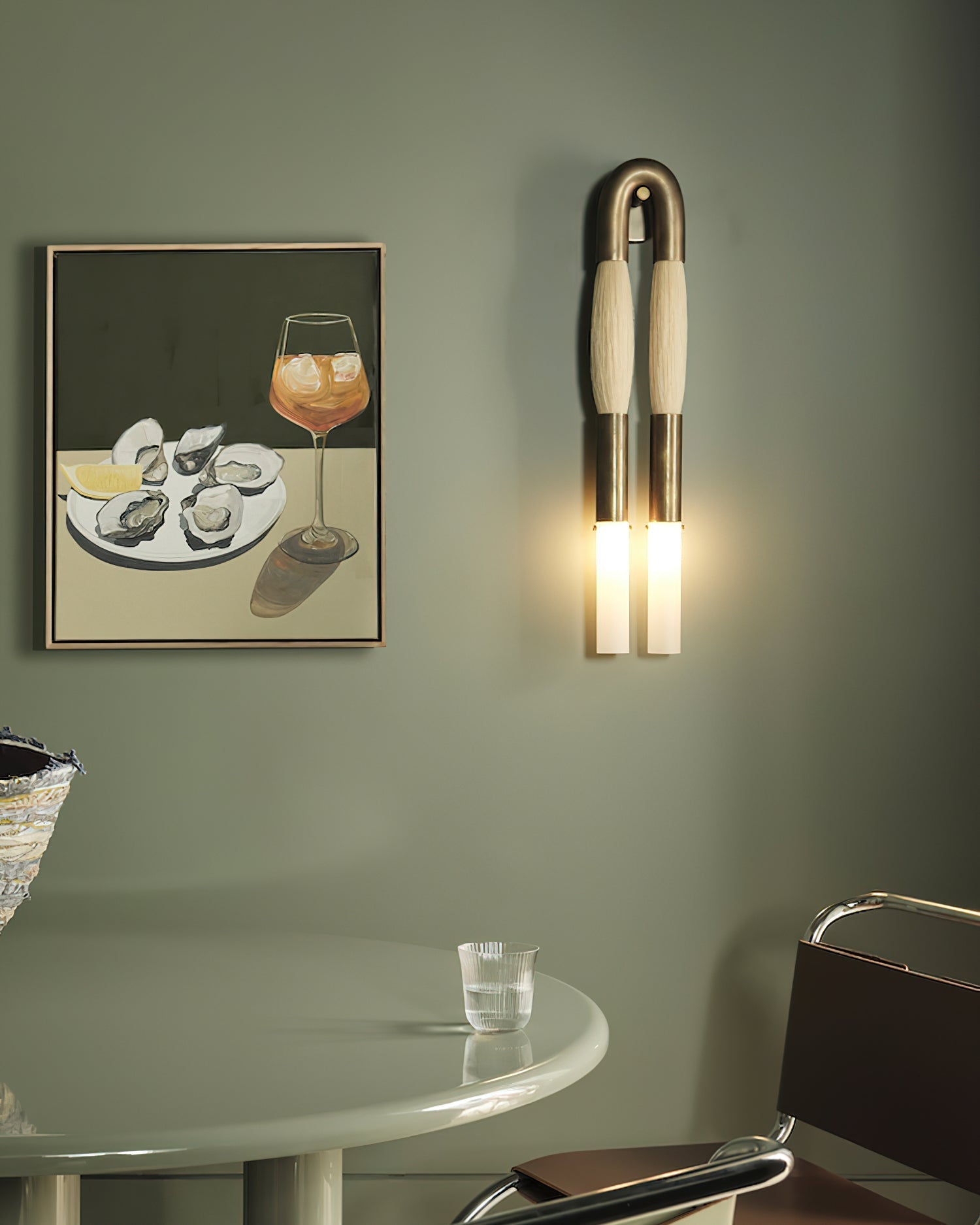 Neracrest Horsehair Indoor Wall Light
