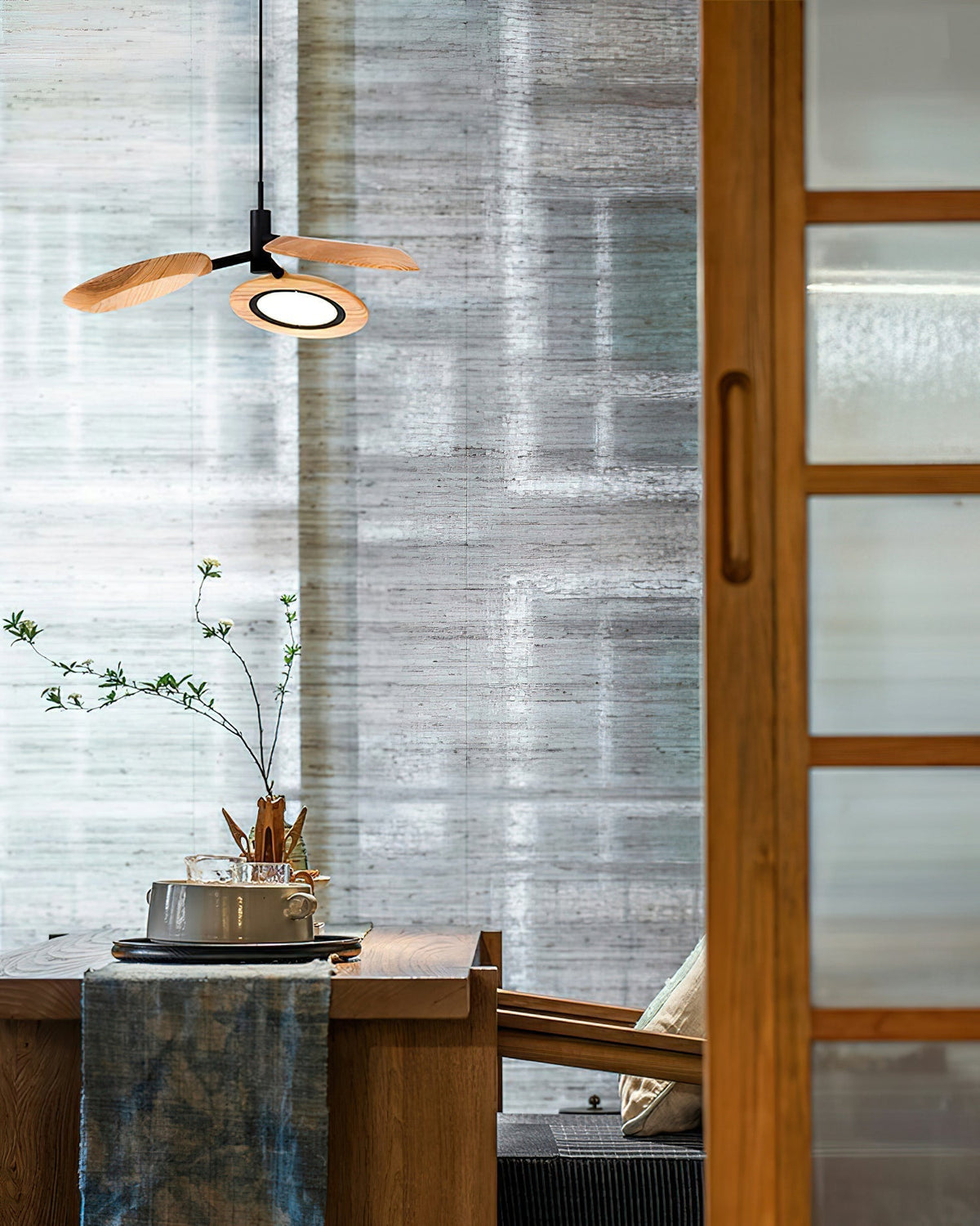 Alnoraris Tiered Wood Pendant Light