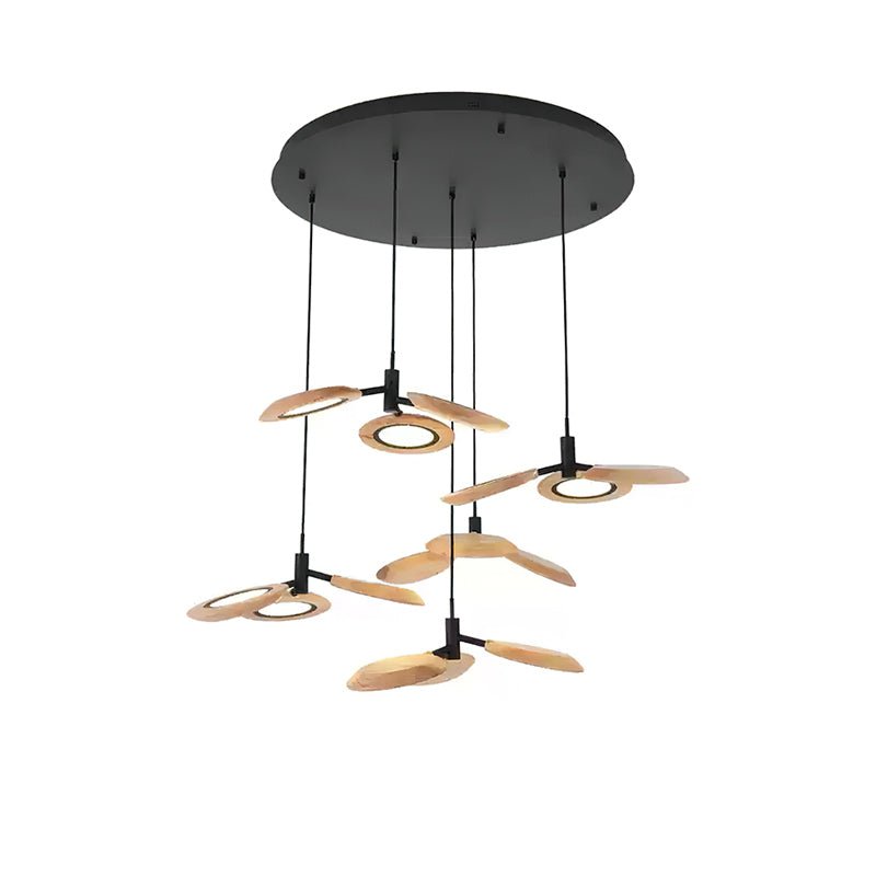Alnoraris Tiered Wood Pendant Light
