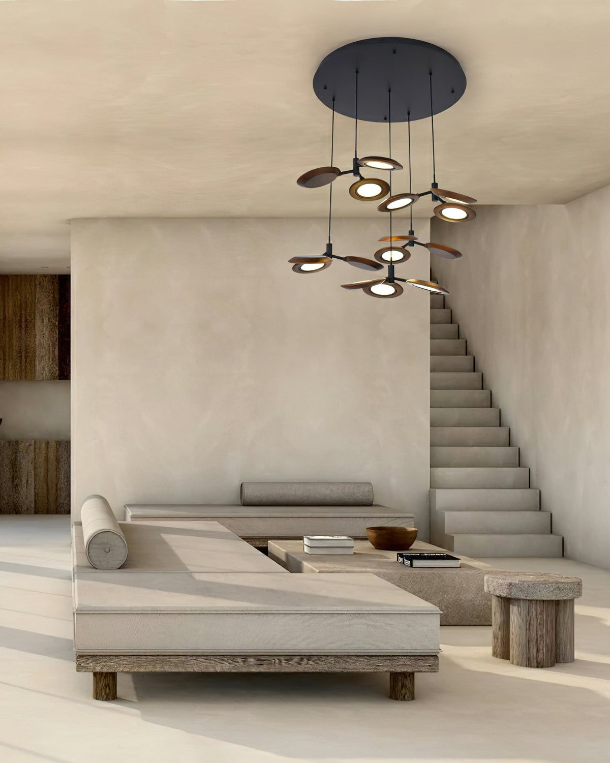 Alnoraris Tiered Wood Pendant Light
