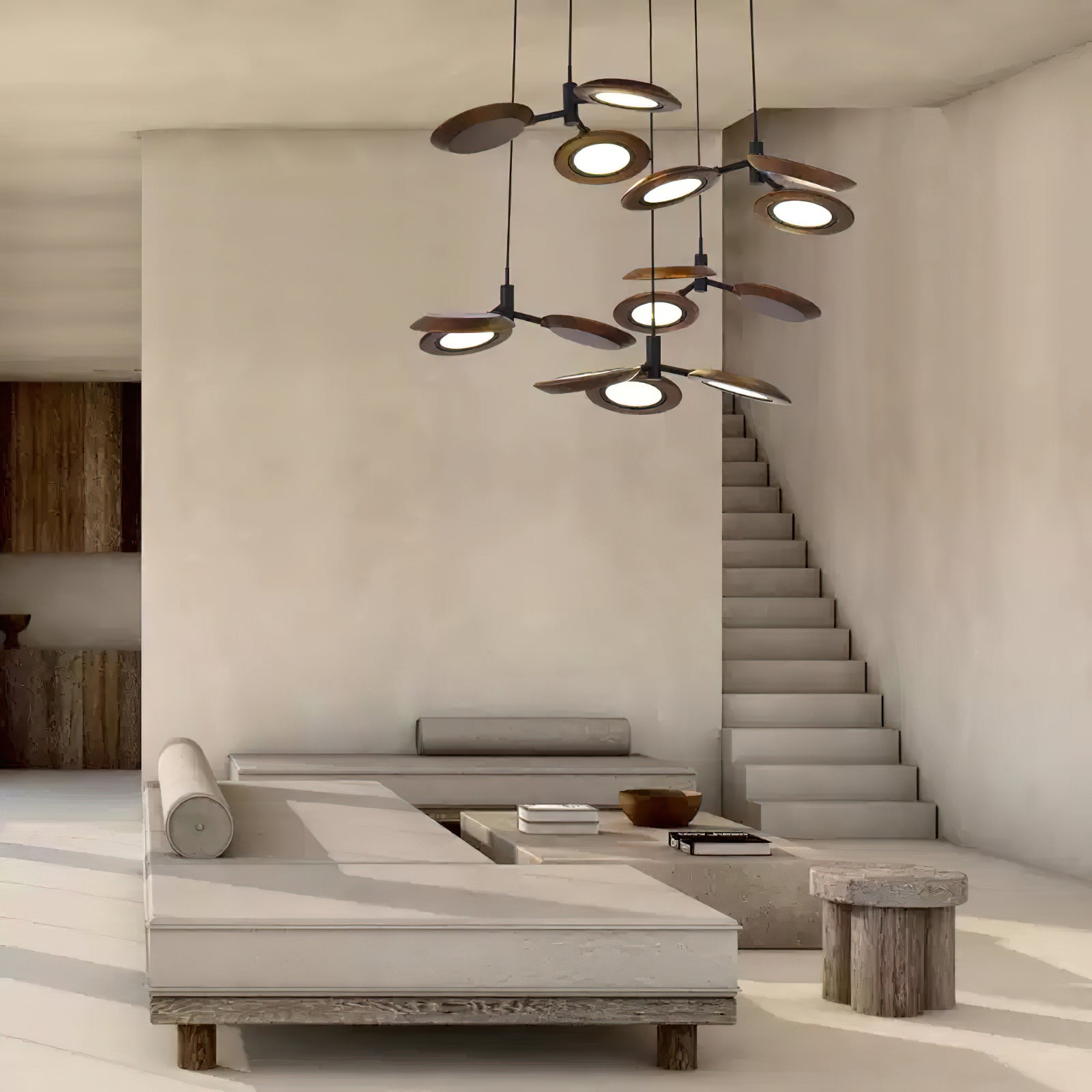 Alnoraris Tiered Wood Pendant Light