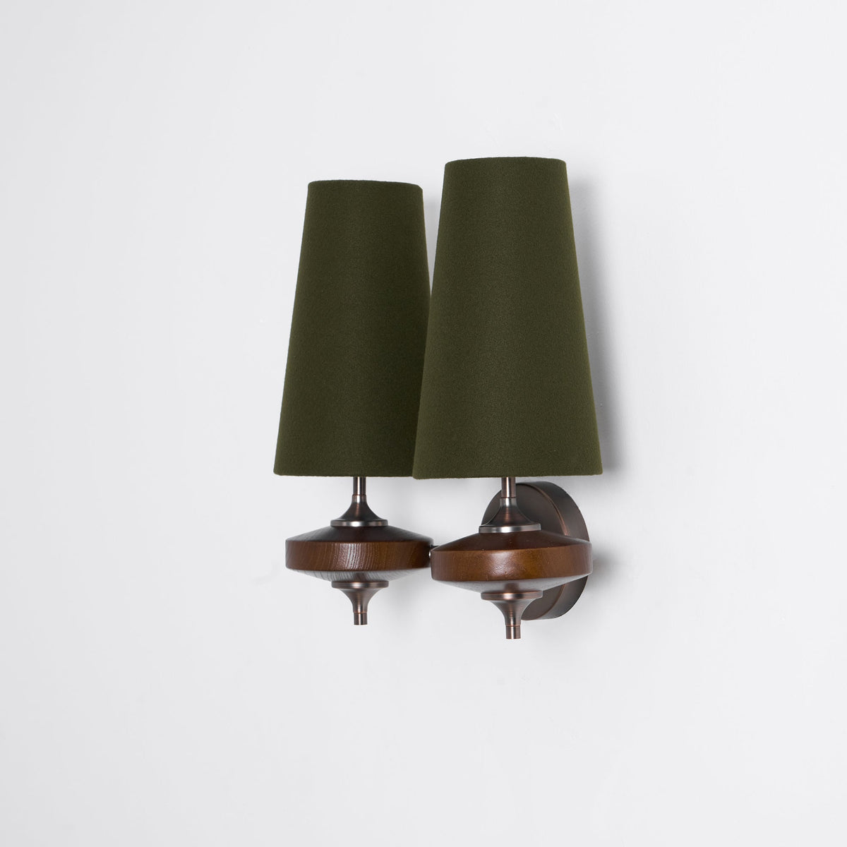 Ravenvale Twin Shade Indoor Wall Light
