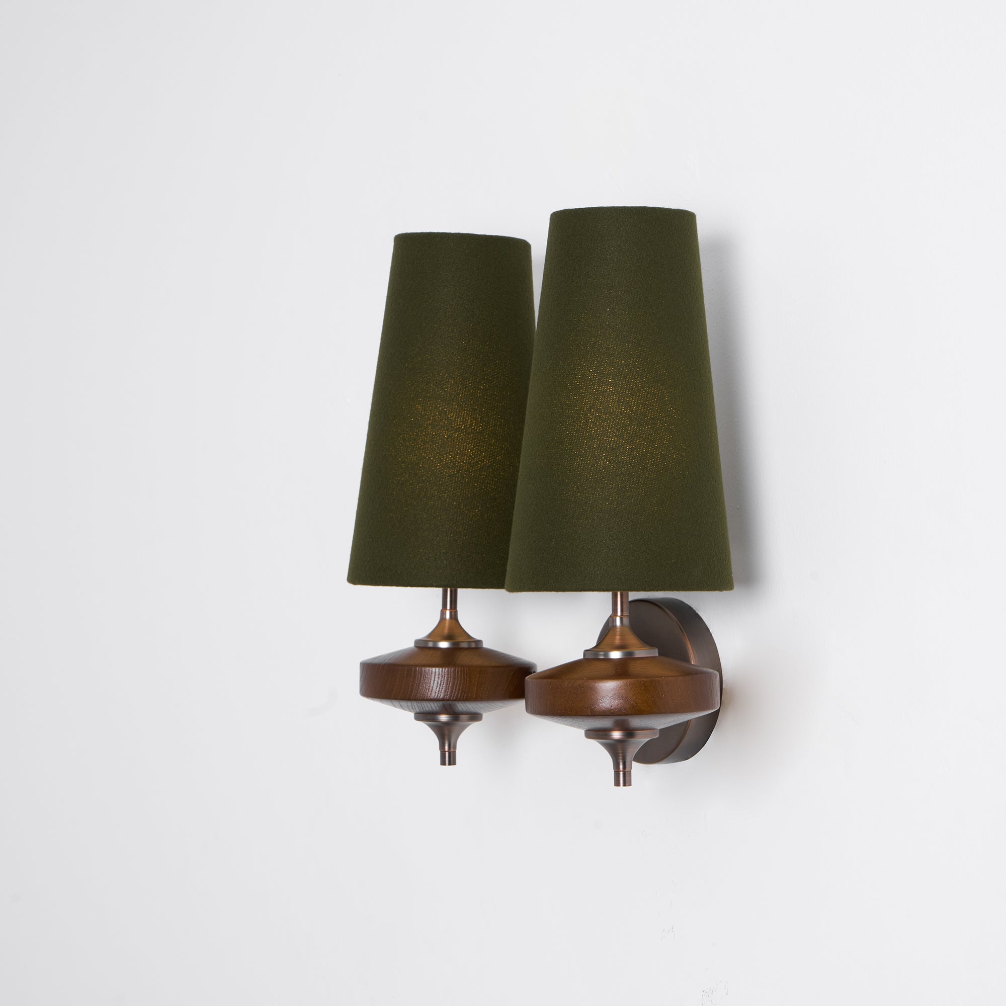 Ravenvale Twin Shade Indoor Wall Light