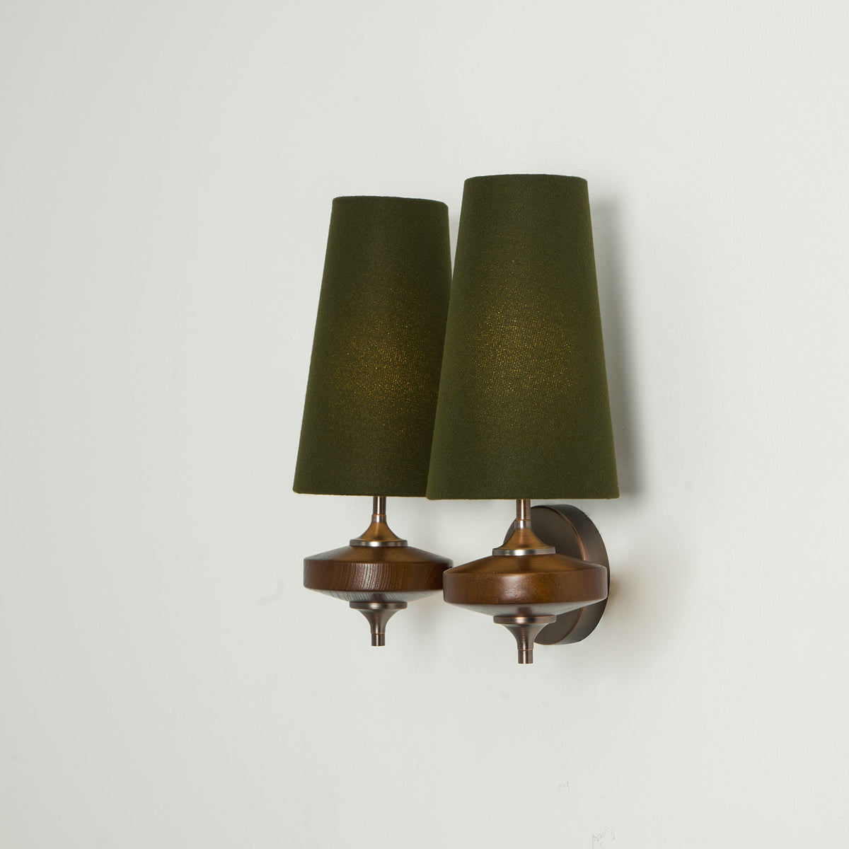 Ravenvale Twin Shade Indoor Wall Light