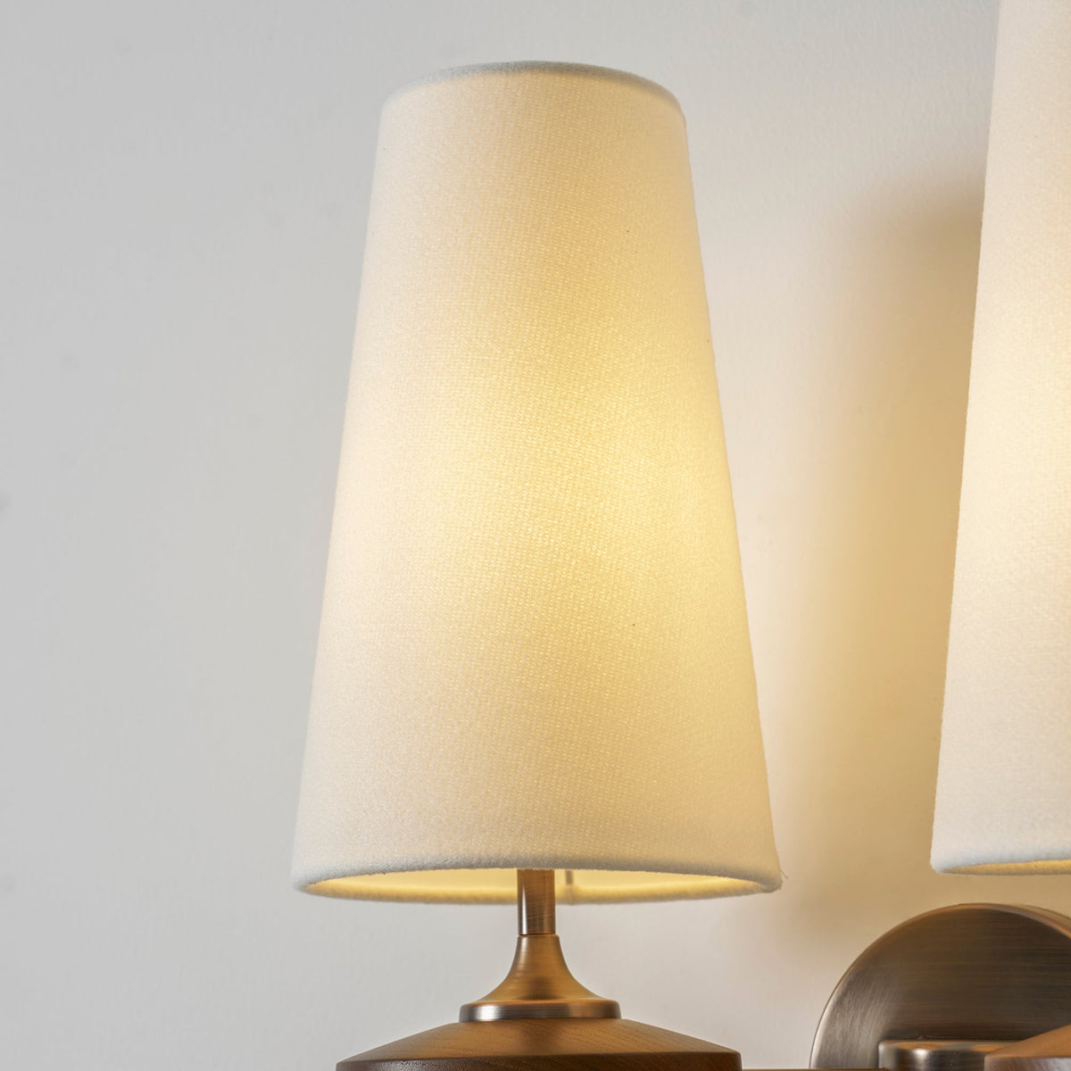Ravenvale Twin Shade Indoor Wall Light