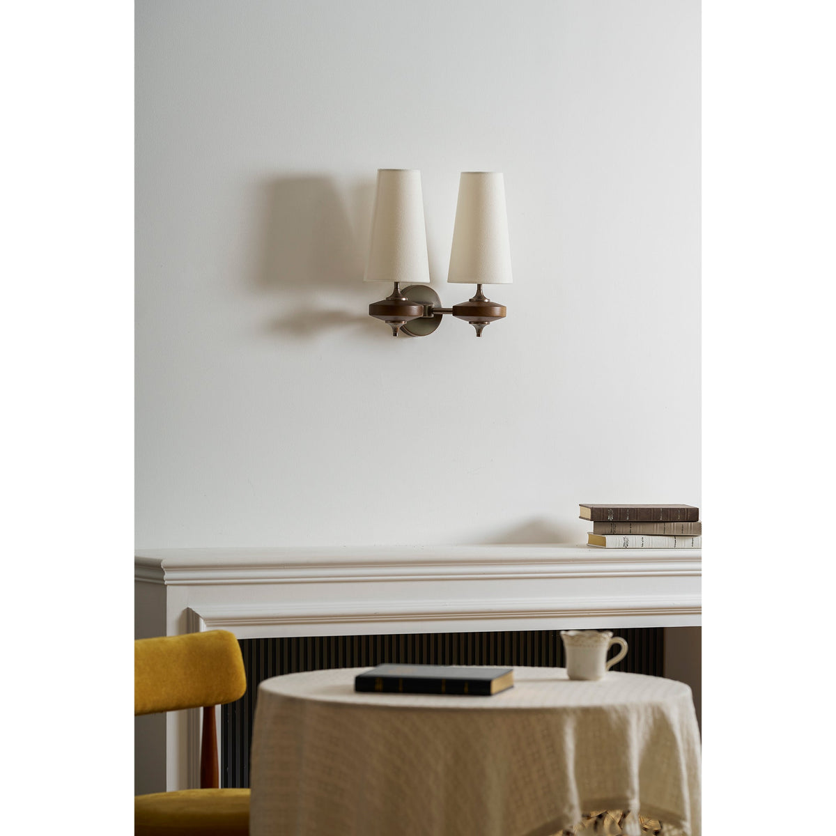 Ravenvale Twin Shade Indoor Wall Light