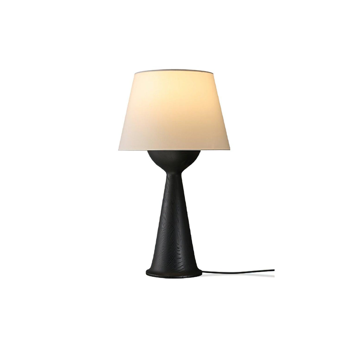 Tempo Vintage Wood Table Lamp