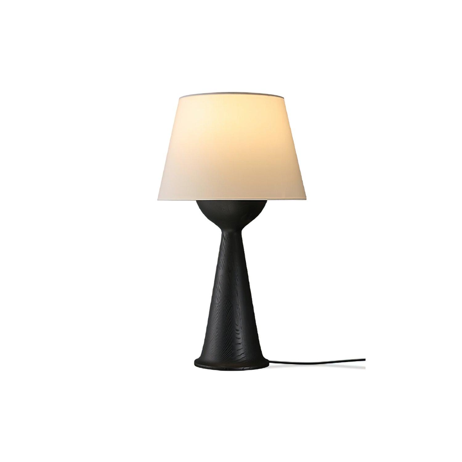 Tempo Vintage Wood Table Lamp