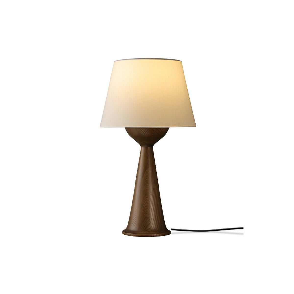 Tempo Vintage Wood Table Lamp